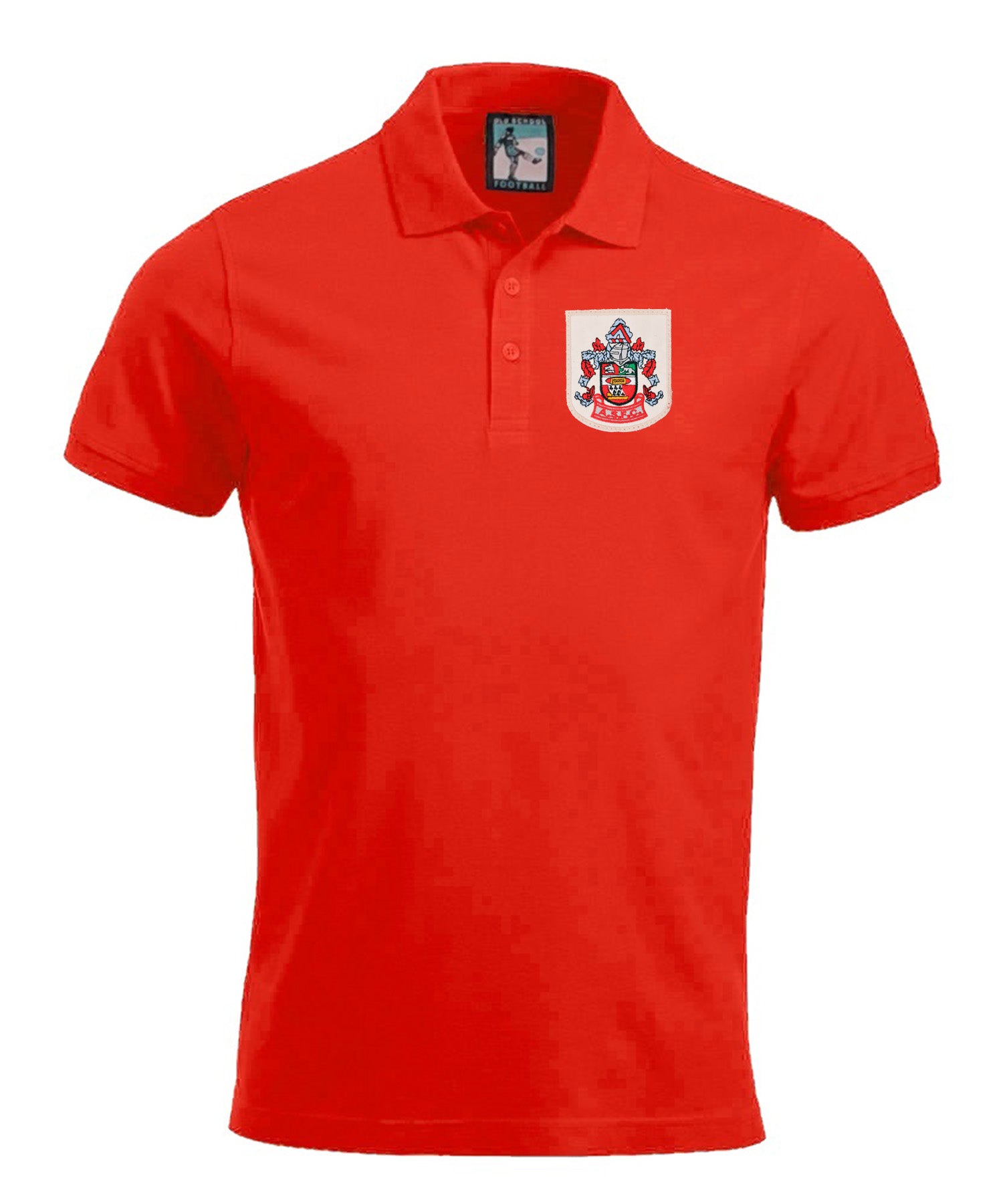 Accrington Stanley Retro Football Polo 1950s-Polo