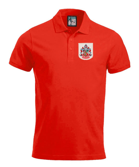 Accrington Stanley Retro Football Polo 1950s-Polo