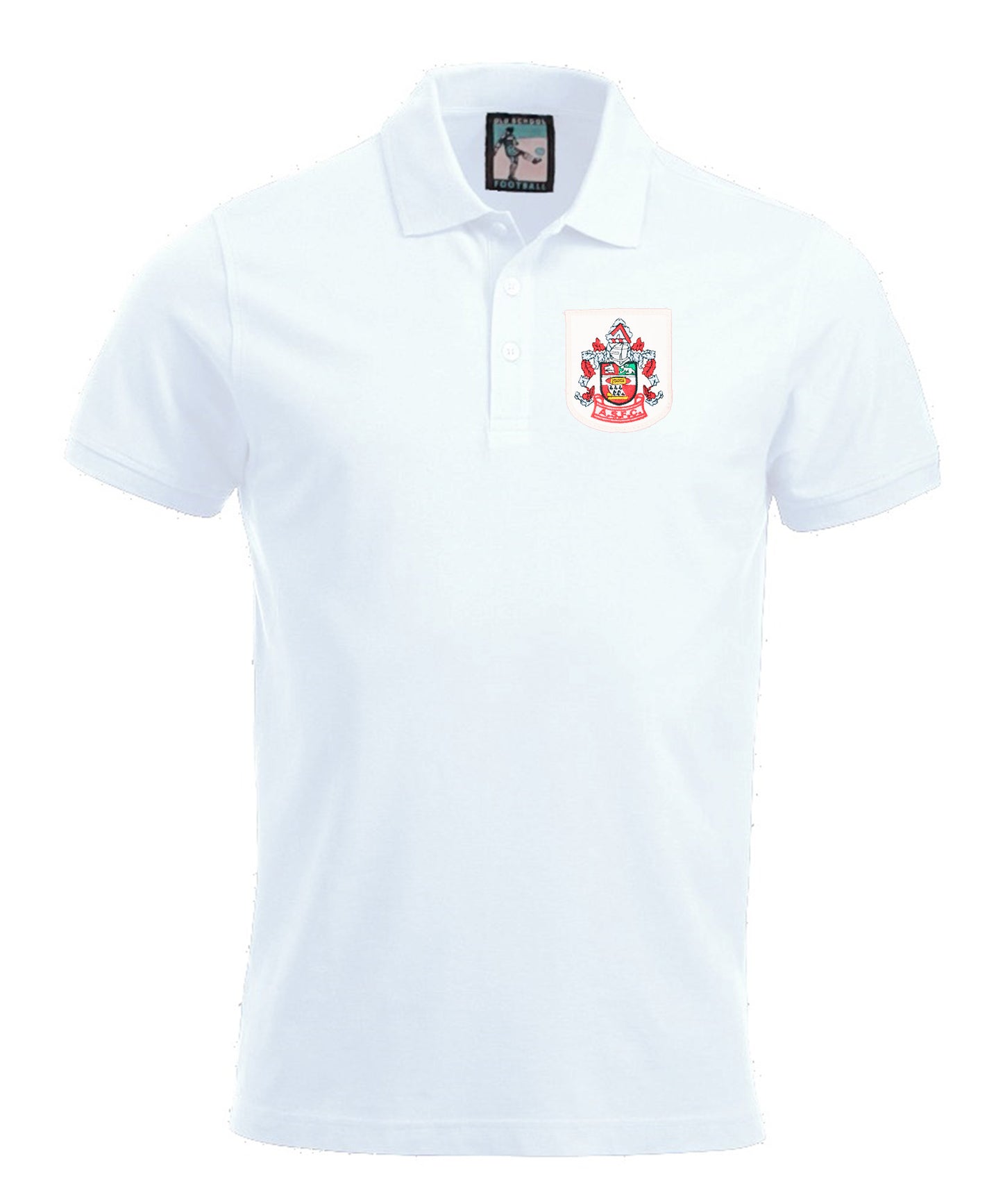 Accrington Stanley Retro Football Polo 1950s-Polo