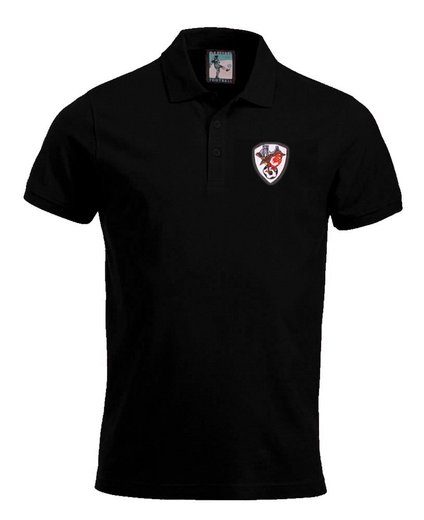 Bristol City Retro Football Polo Shirt 1970s - Polo