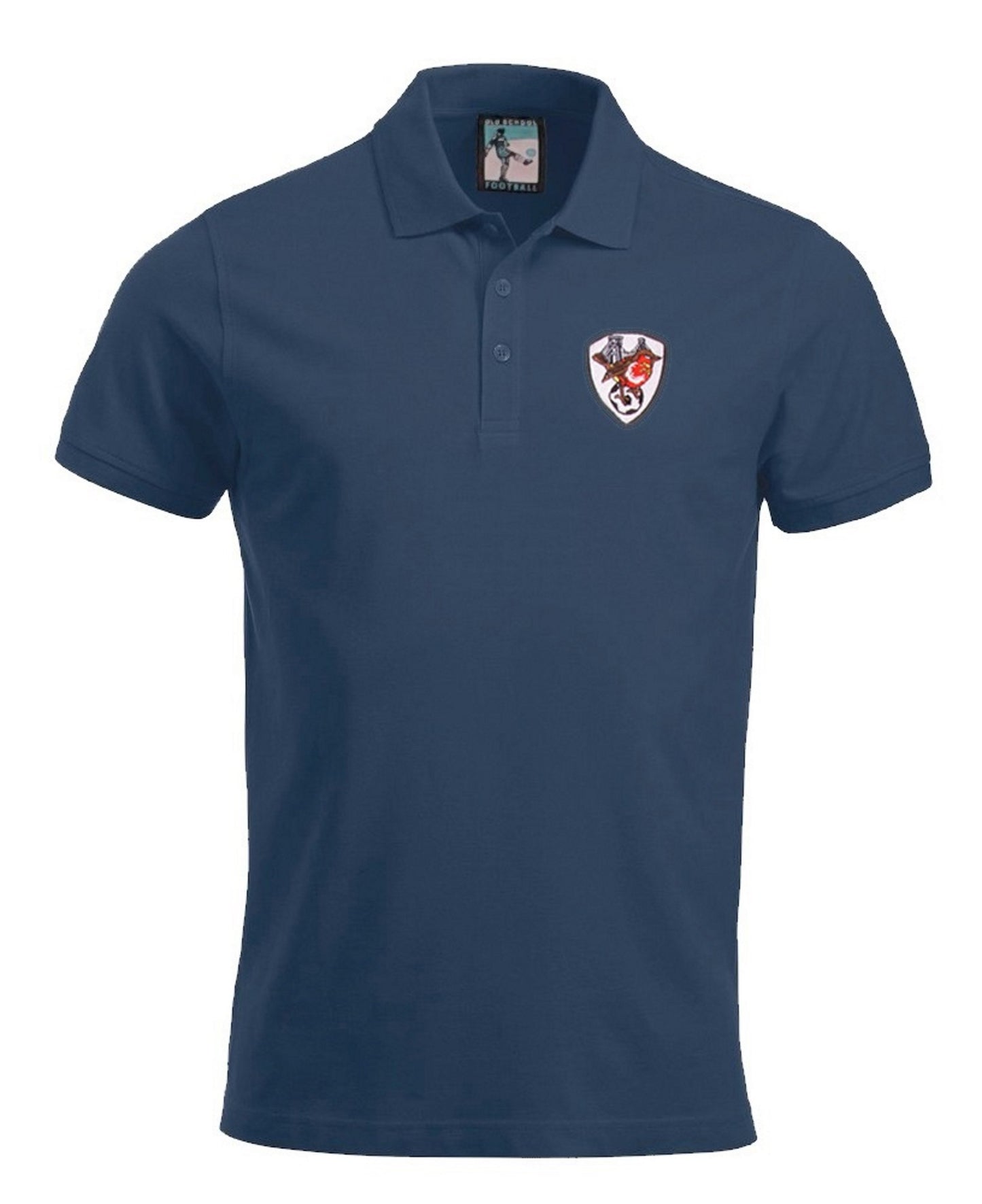 Bristol City Retro Football Polo Shirt 1970s - Polo