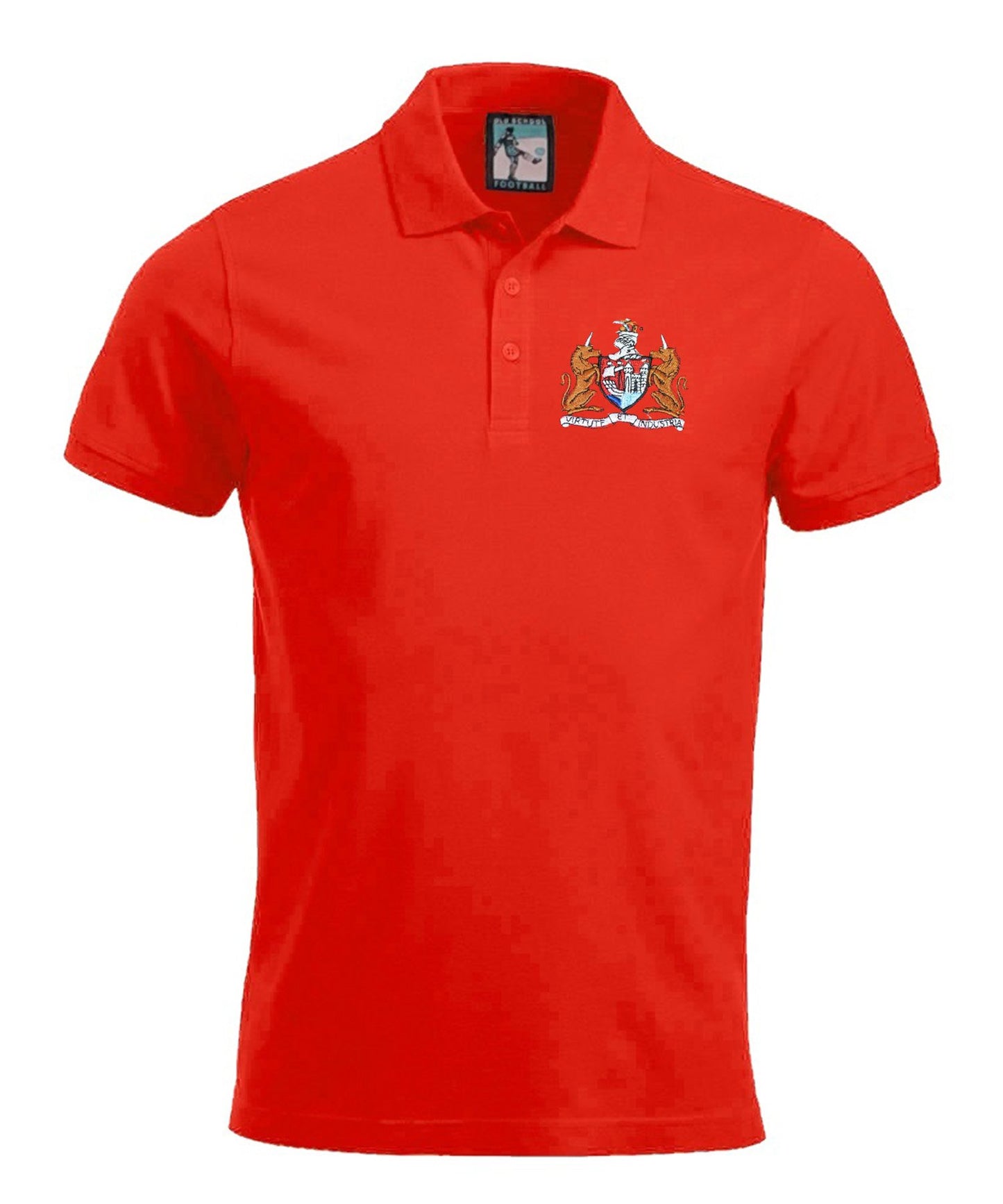 Bristol City Retro Football Polo Shirt 1973 - Polo