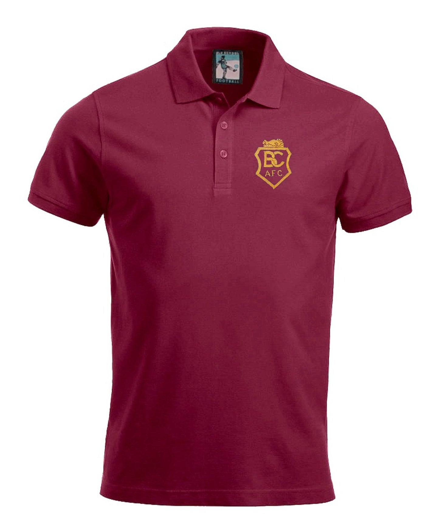 Bradford City Retro Football Polo Shirt 1960s - Polo