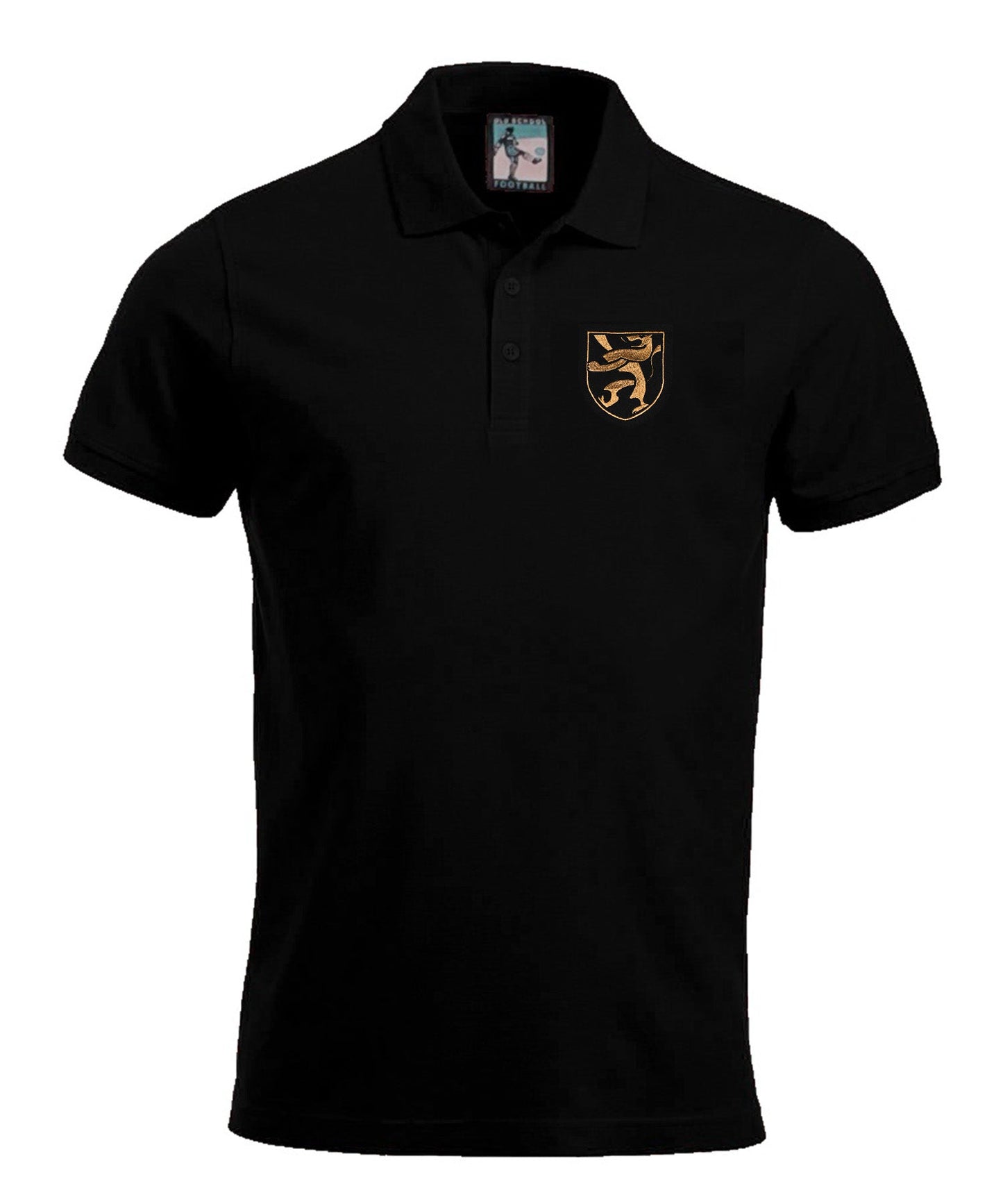Belgium Retro Football Polo Shirt 1960s-Polo