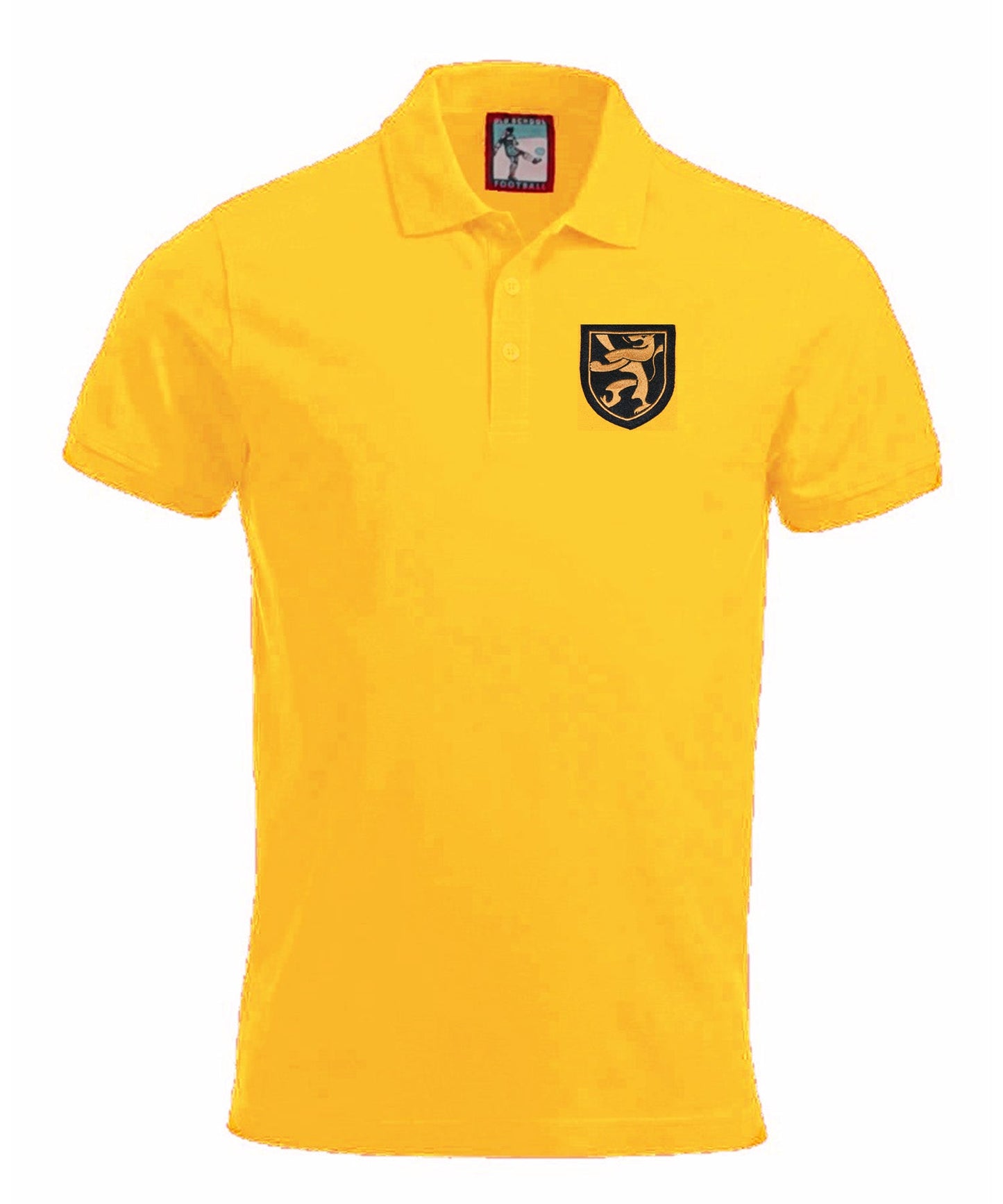 Belgium Retro Football Polo Shirt 1960s-Polo