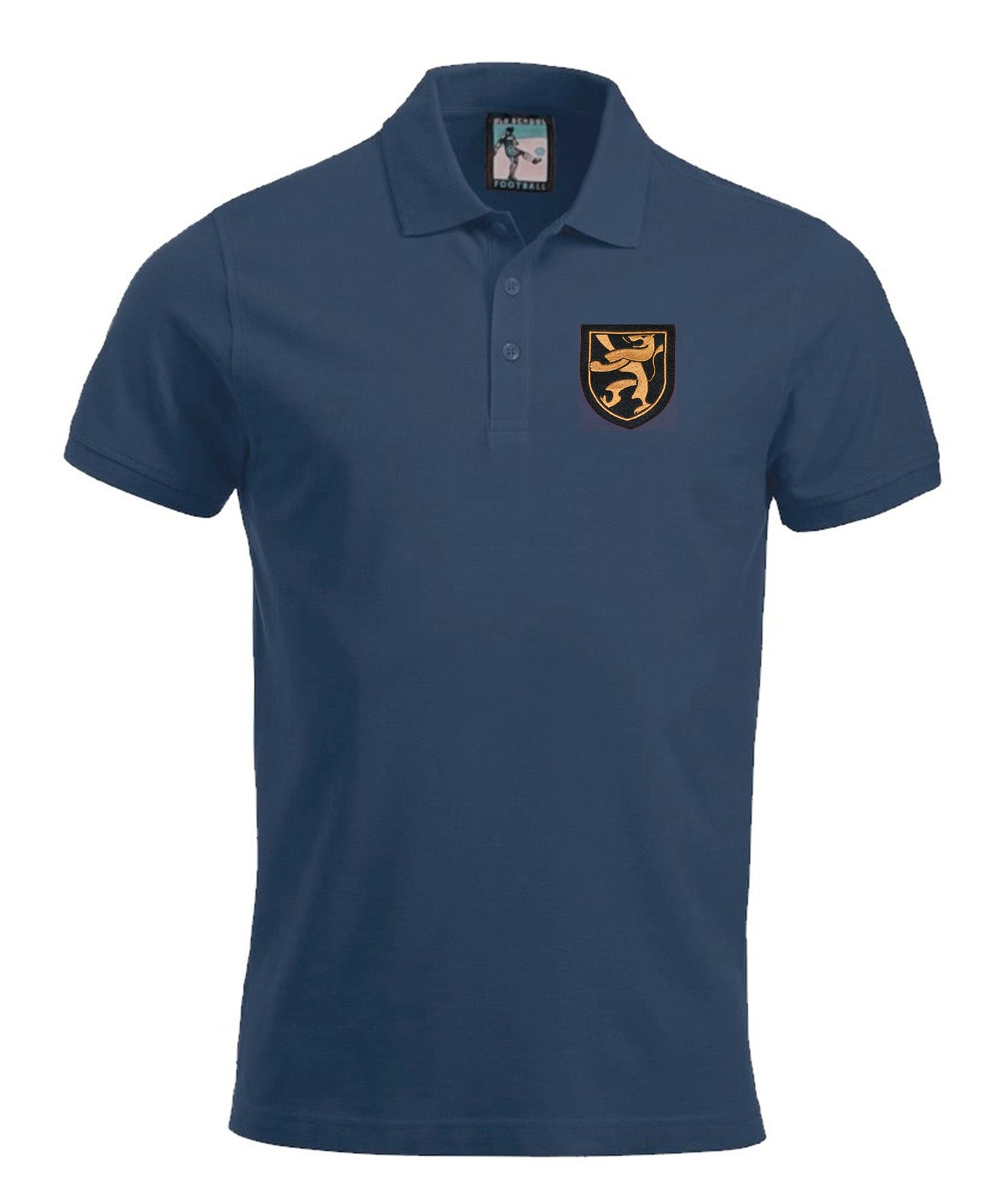Belgium Retro Football Polo Shirt 1960s-Polo