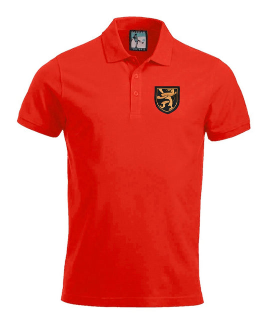 Belgium Retro Football Polo Shirt 1960s-Polo