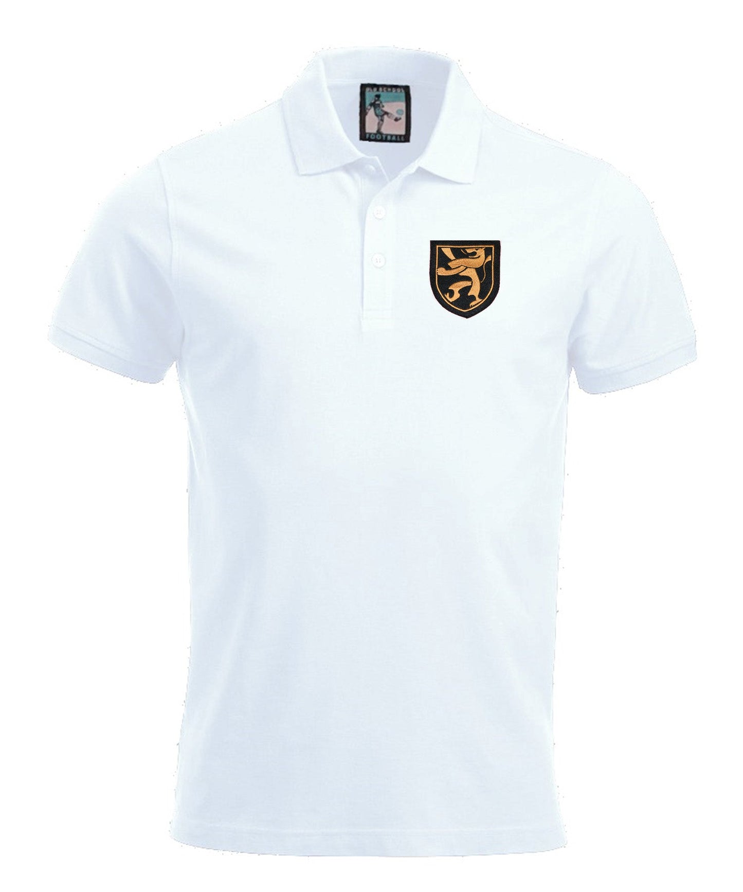 Belgium Retro Football Polo Shirt 1960s-Polo