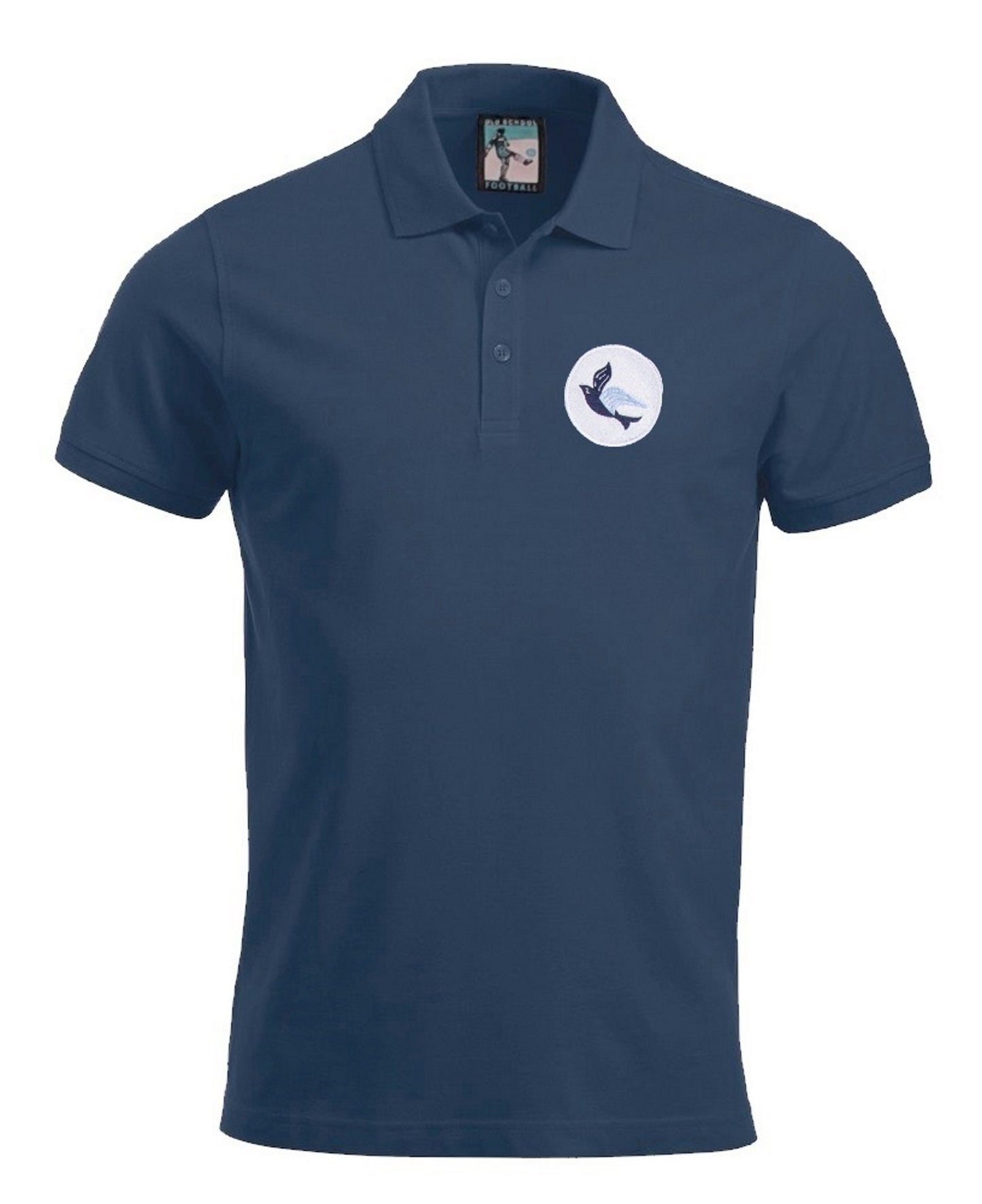 Cardiff City Retro Football Polo Shirt 1960s - Polo