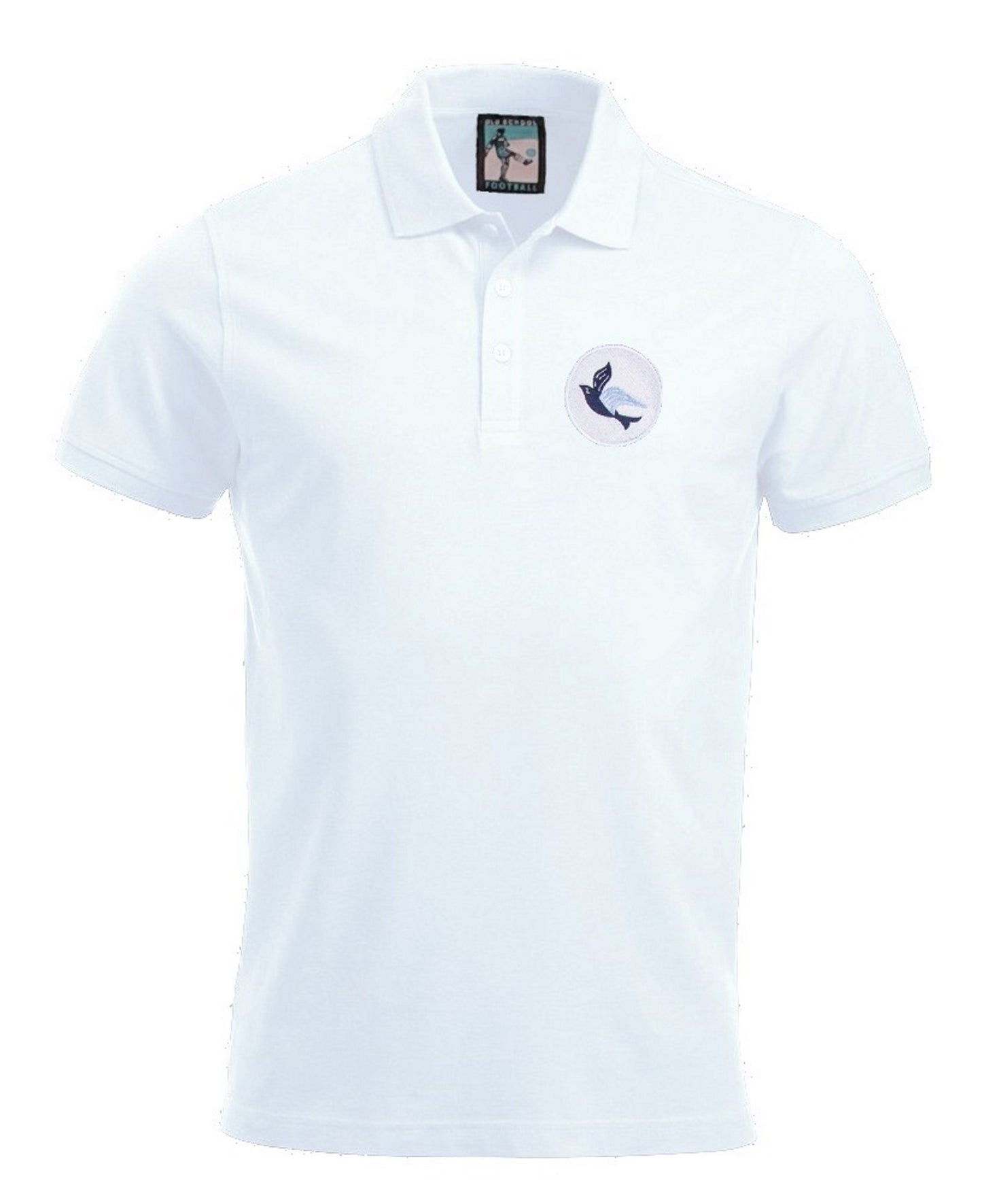 Cardiff City Retro Football Polo Shirt 1960s - Polo