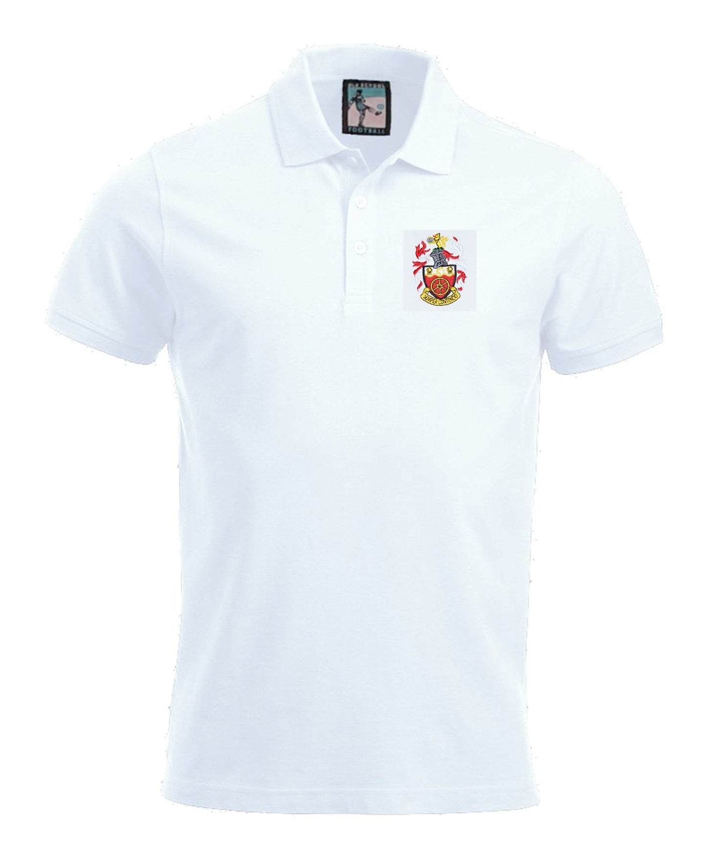 Crewe Alexandra Retro Football Polo Shirt 1960s - Polo