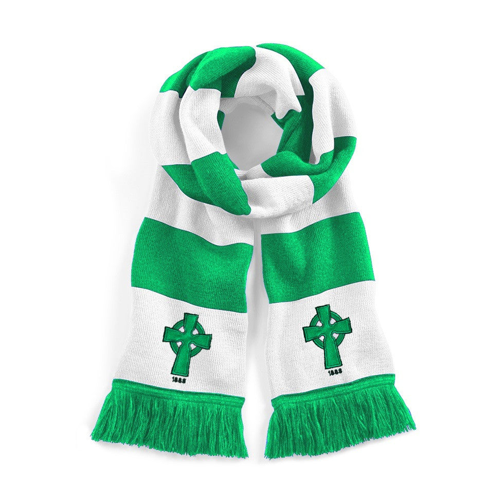 Celtic Retro Football Scarf 1888 - Old School Football