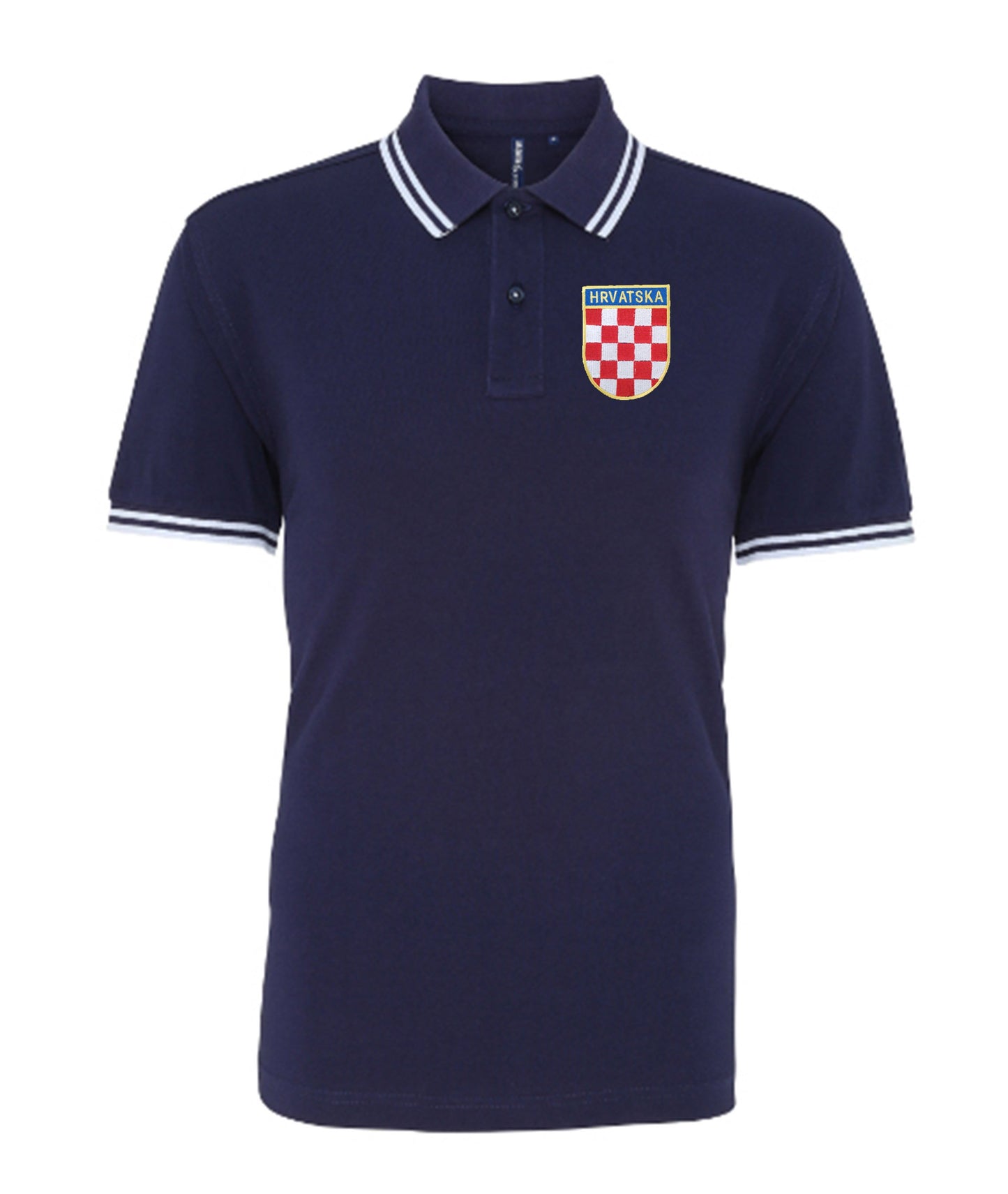 Croatia National Retro Football Iconic Polo - Polo