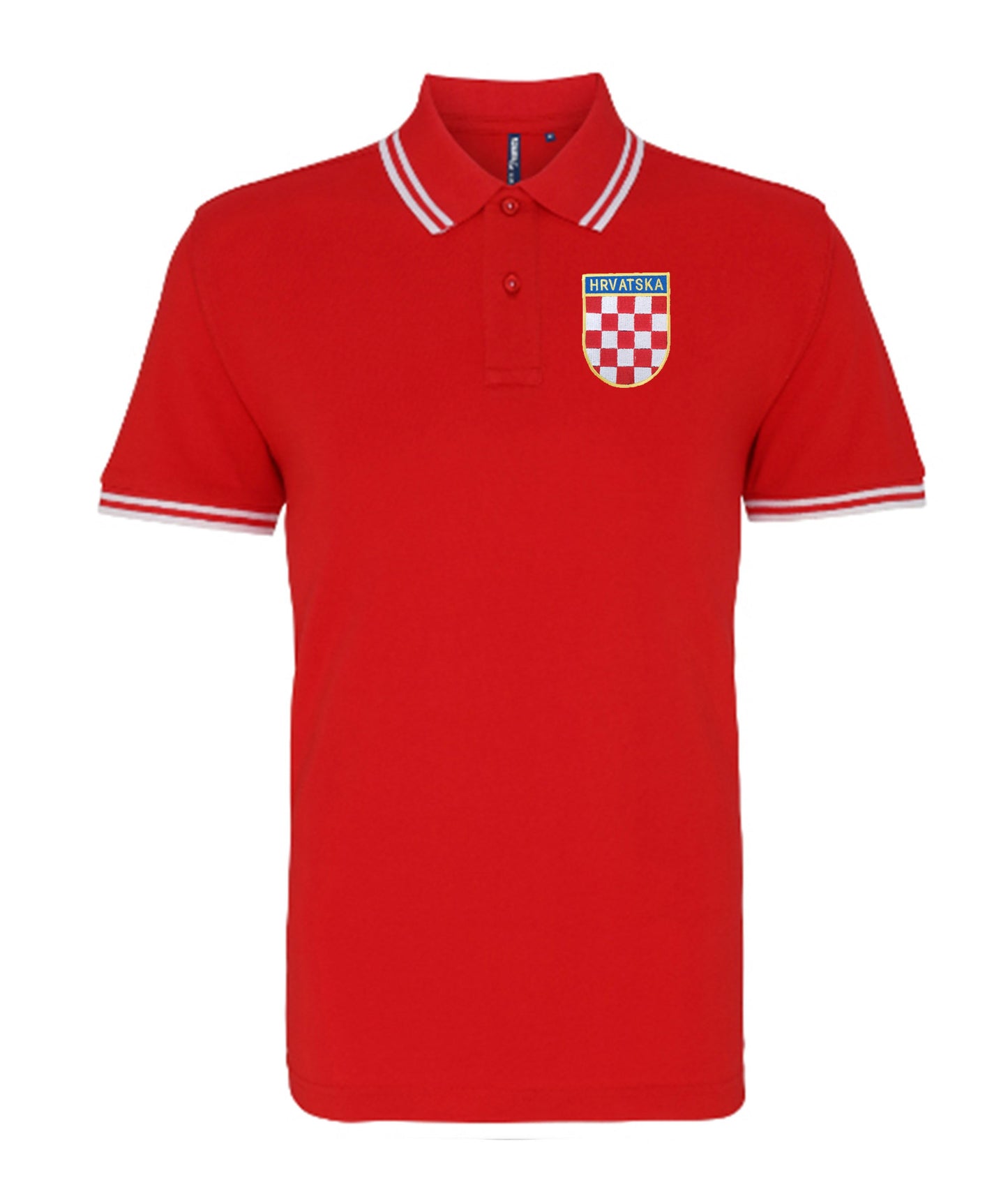 Croatia National Retro Football Iconic Polo - Polo