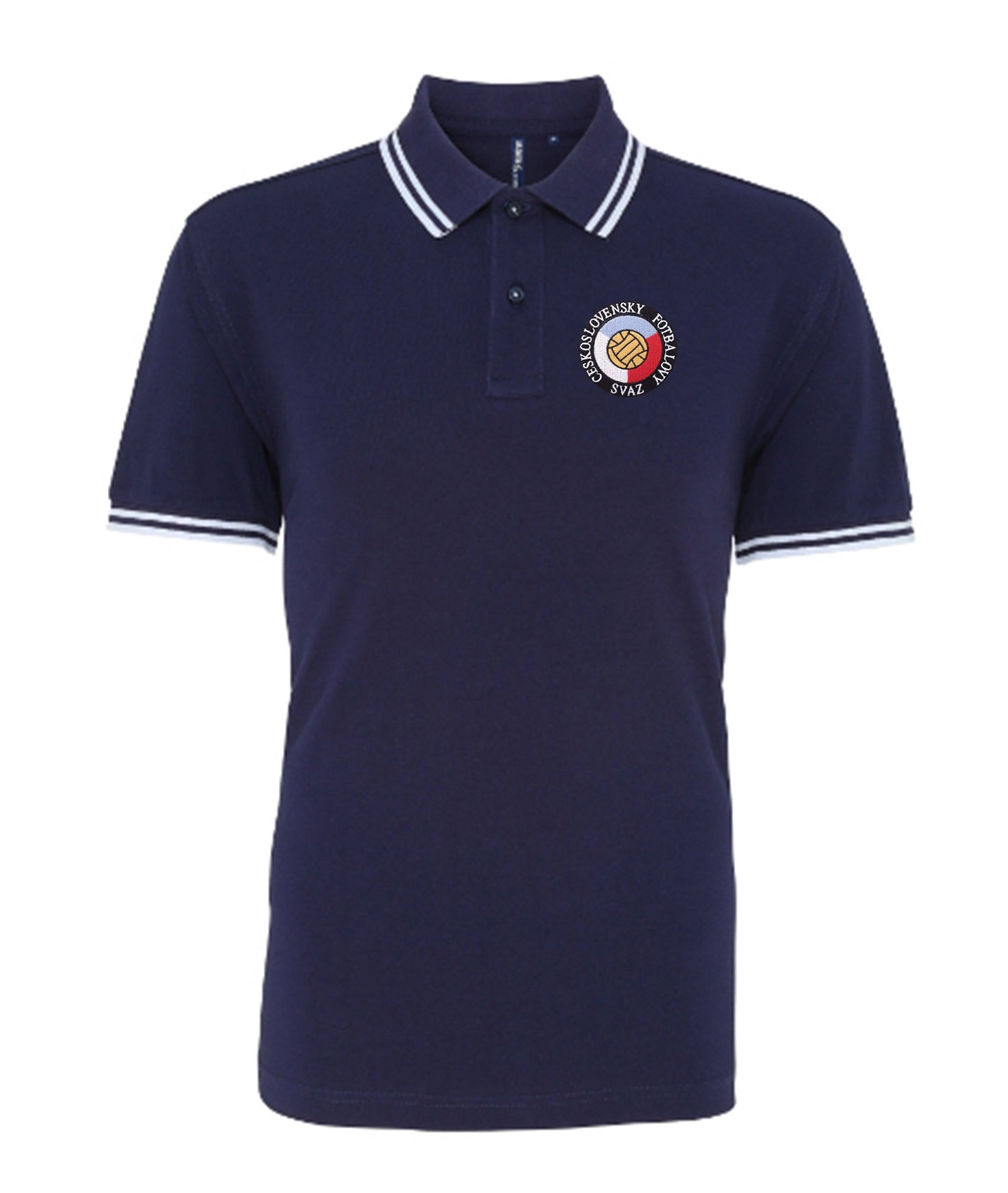 Czechoslovakia National Retro Football Iconic Polo - Polo