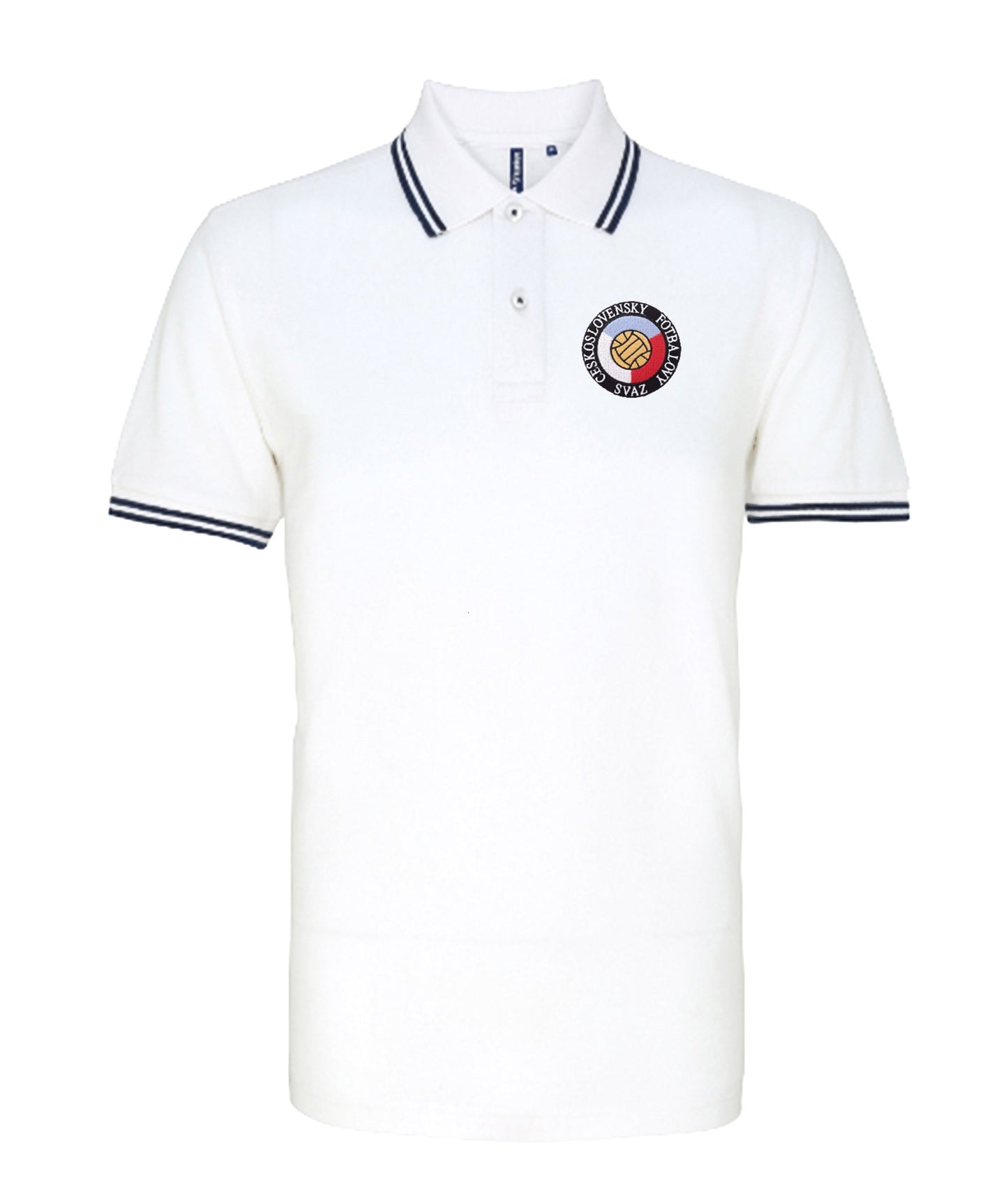 Czechoslovakia National Retro Football Iconic Polo - Polo