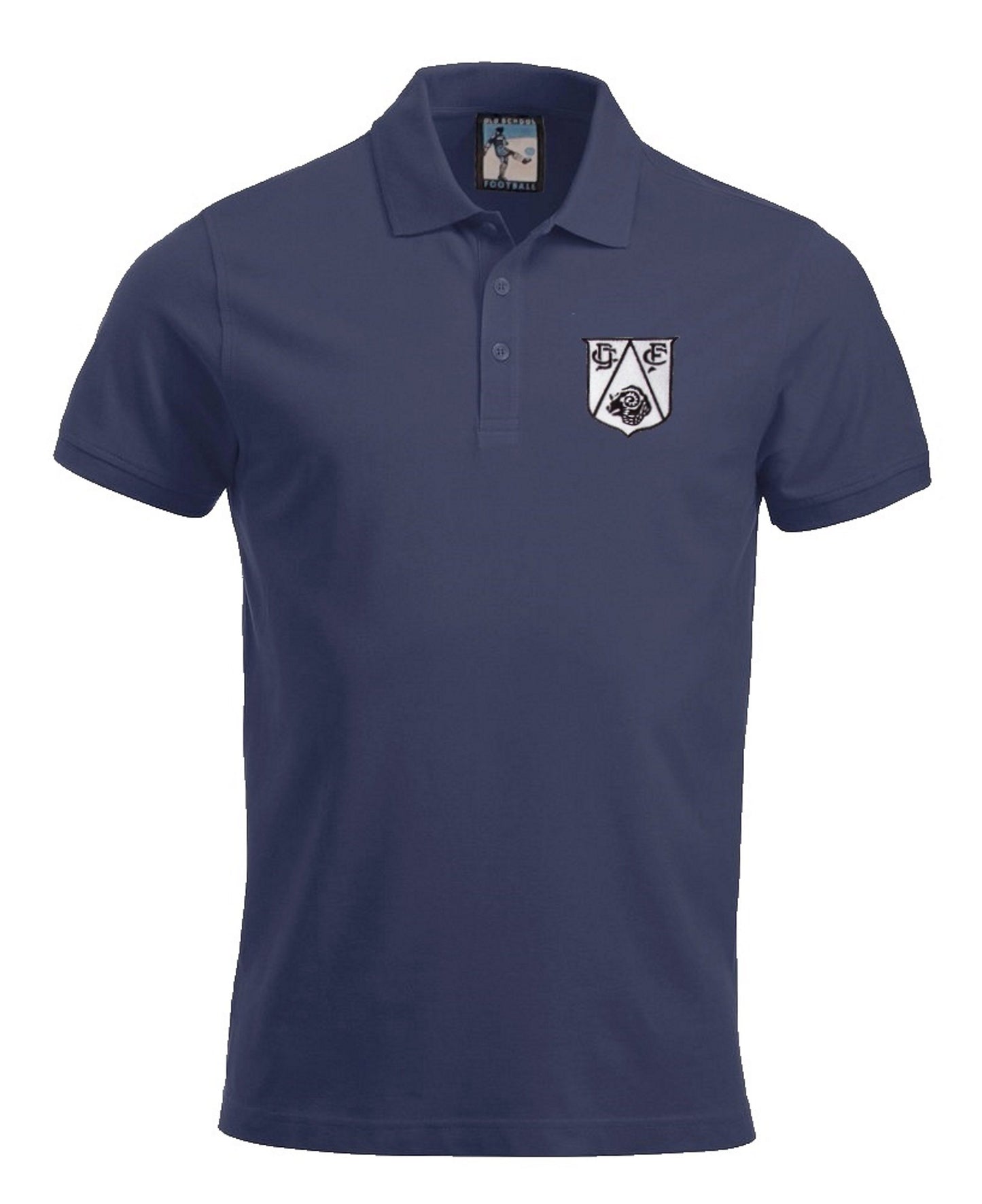 Derby County Retro Football Polo Shirt 1950s - Polo