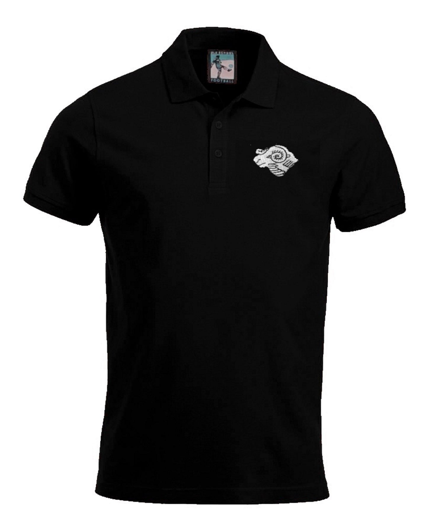 Derby County Retro Football Polo Shirt 1970s - Polo
