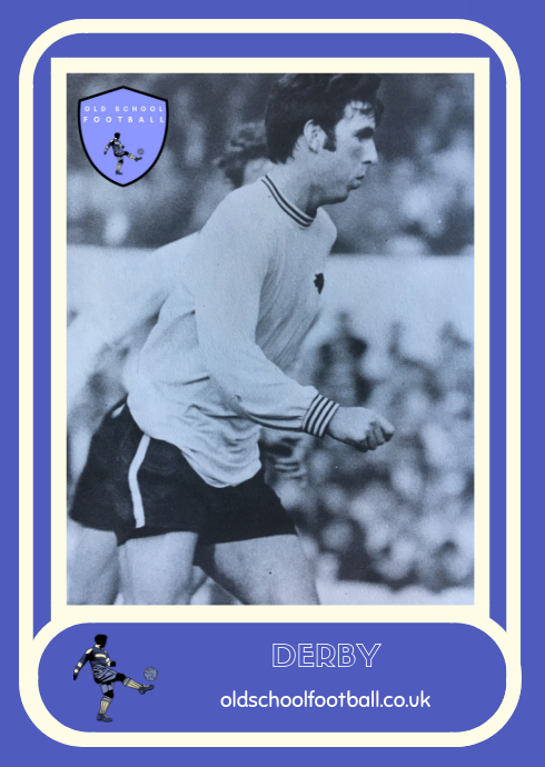 Derby County Retro Football T Shirt 1946 - 1968 - Old School Football