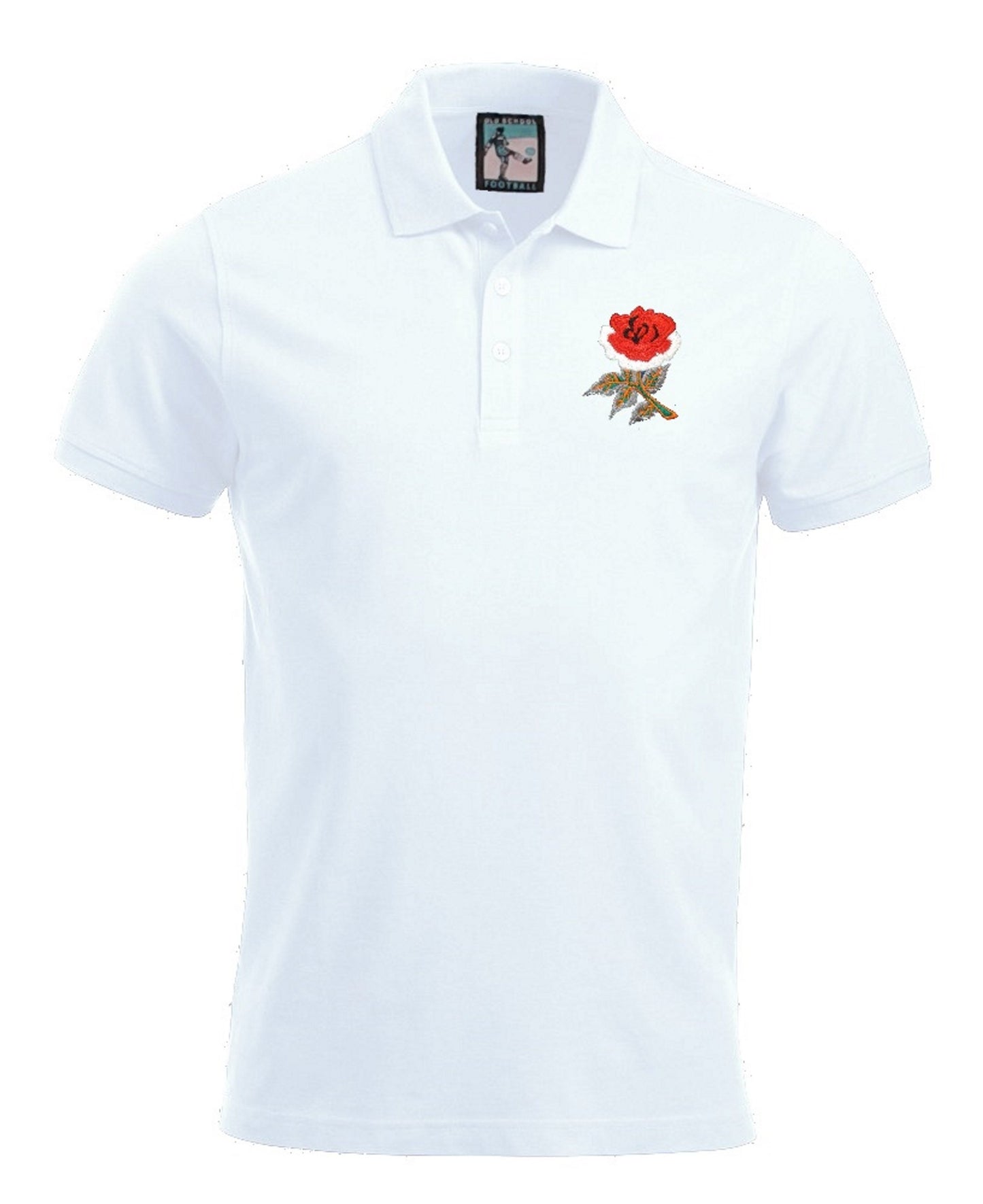 England Rugby Retro Polo Shirt - Polo