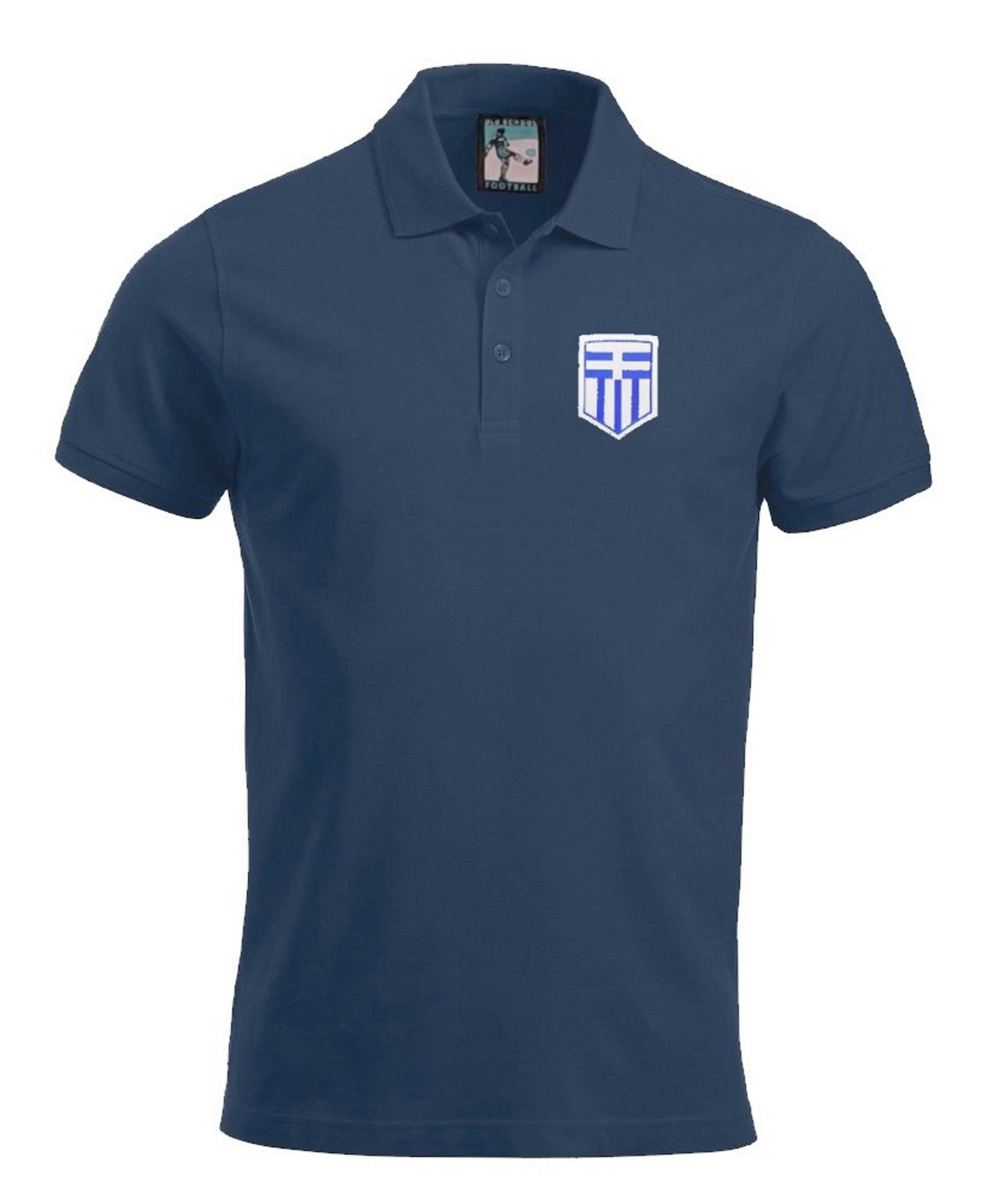 Greece Retro 1960s Football Polo Shirt - Polo