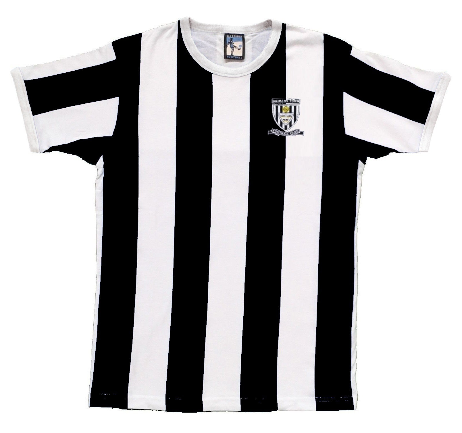 Grimsby Town Retro Football T Shirt 1971 1972 – Old School Football