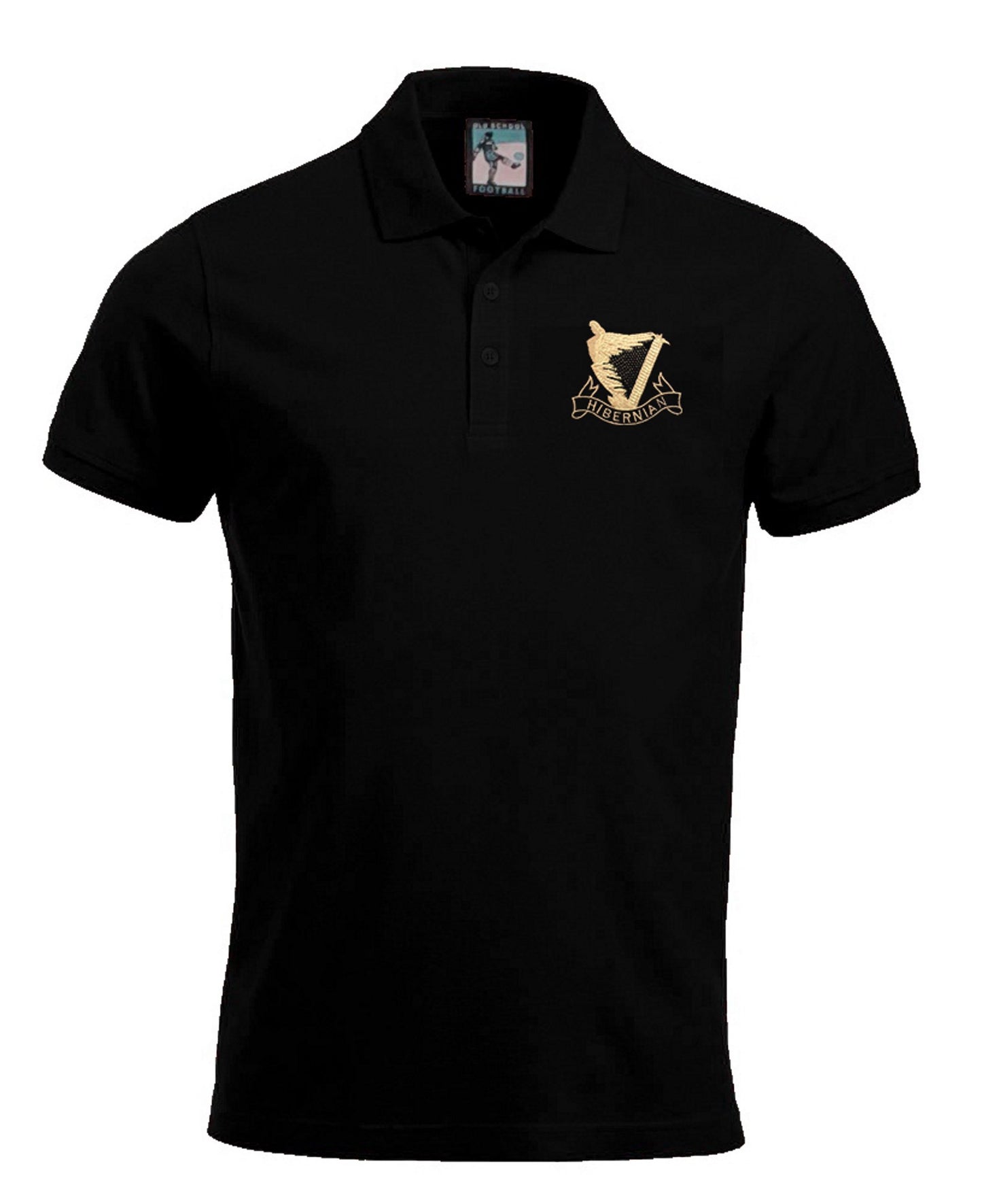 Hibernian Harps Retro Football Polo Shirt 1900's - Polo