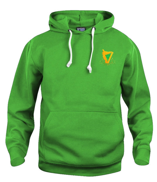 Hibernian Harps Retro Football Hoodie 1900s - Old School Football