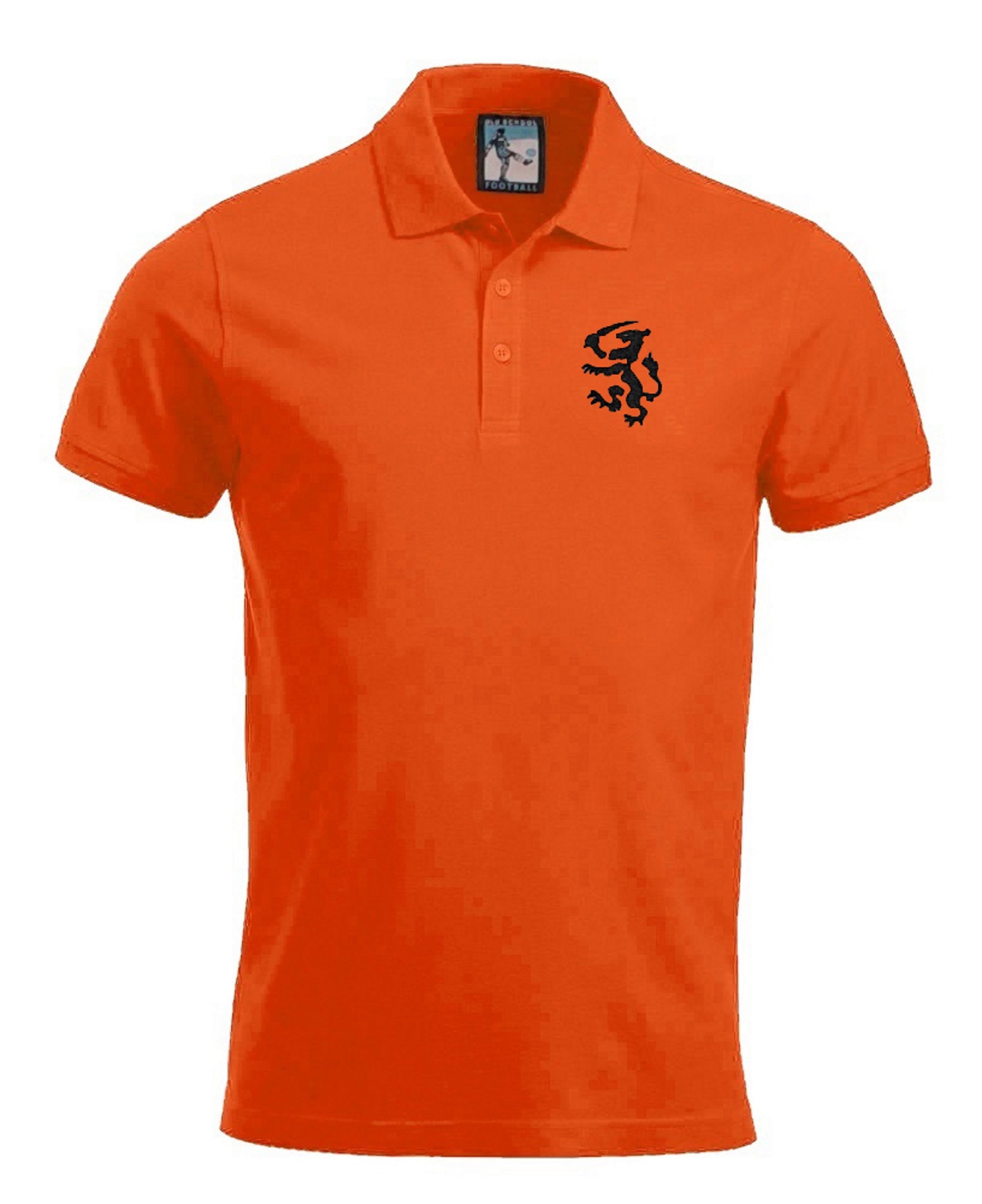 Holland Retro 1974 Football Polo Shirt Netherlands - Polo