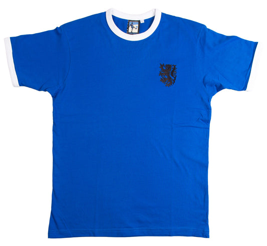 Holland Retro Football T Shirt 1970s Netherlands - Old School Football