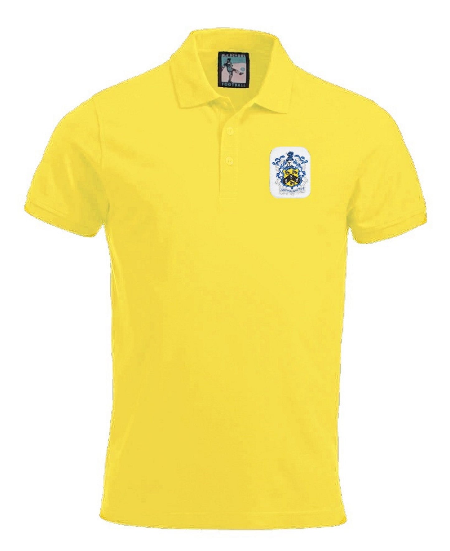 Huddersfield Town Retro 1950s Football Polo Shirt - Polo