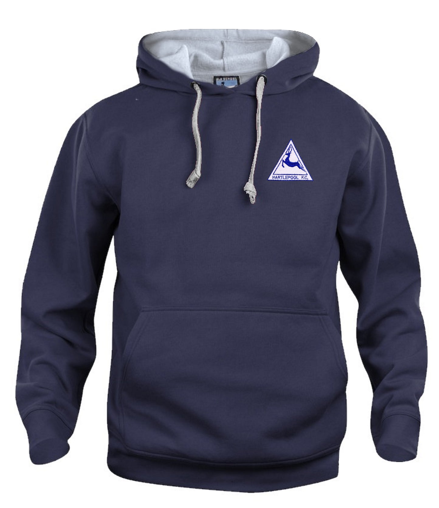Hartlepool United Retro Football Hoodie 1970s-Polo