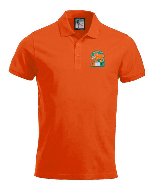 Ivory Coast Retro Football Polo Shirt - Polo