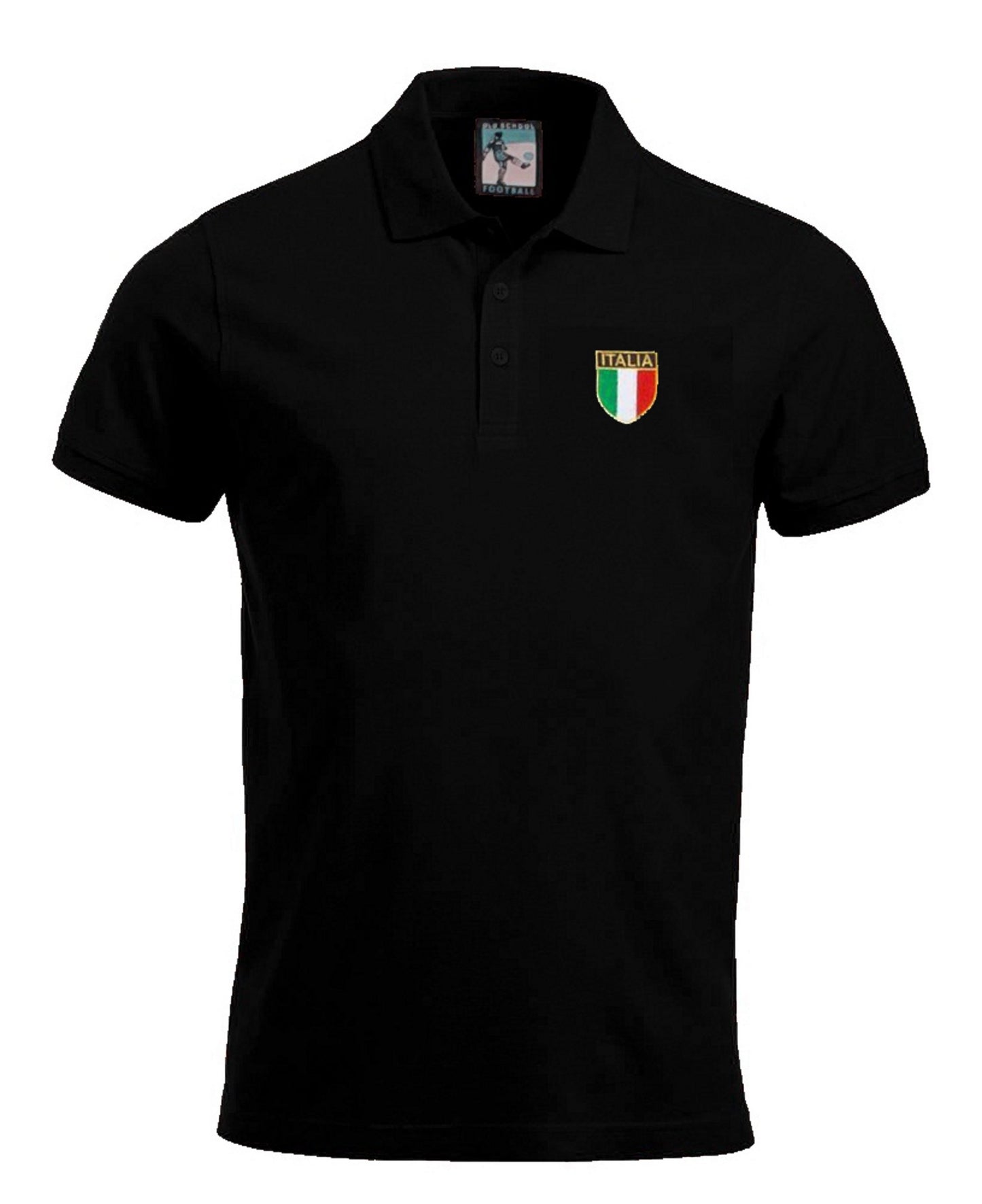 Italy Retro 1960s Football Polo Shirt - Polo