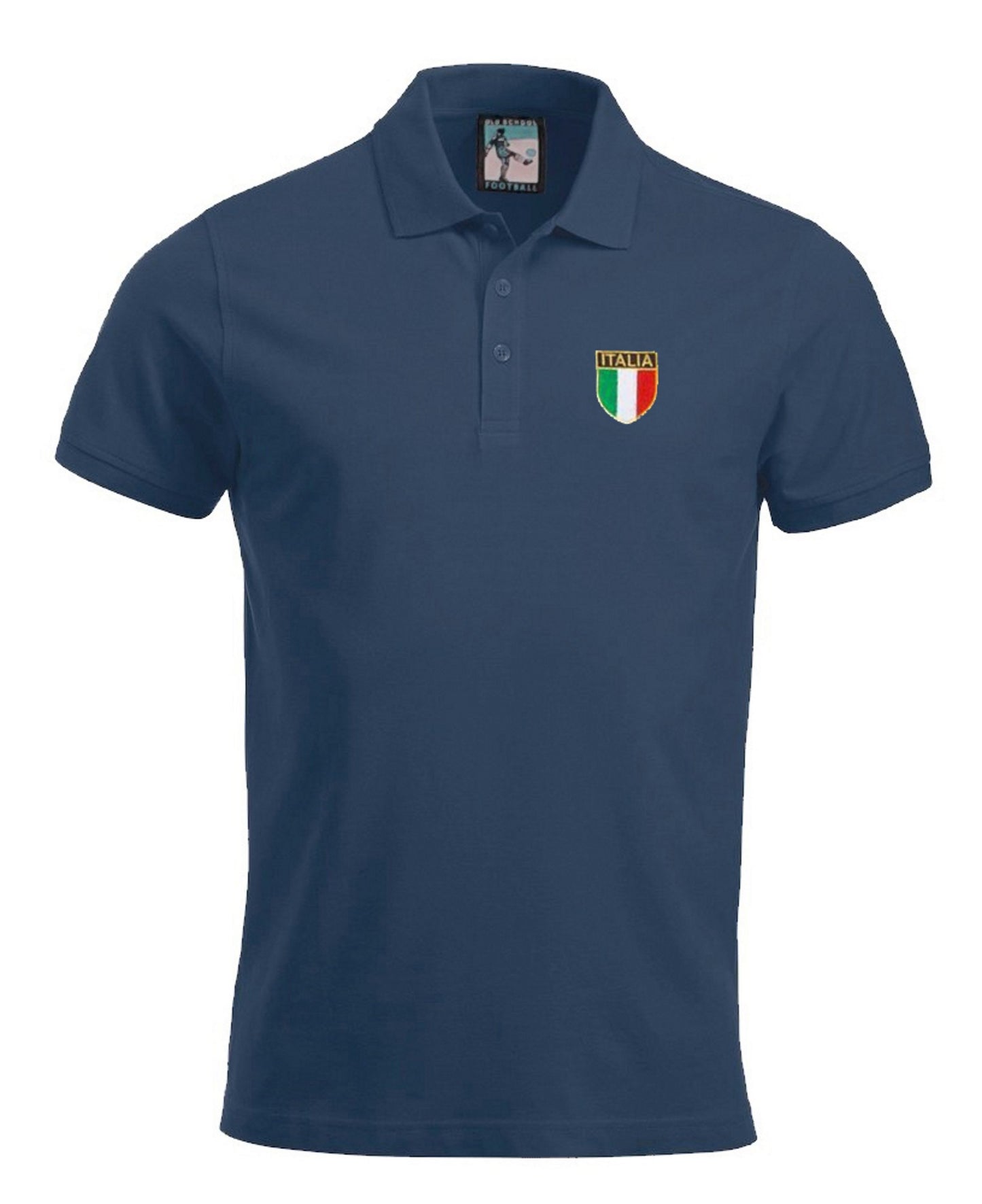 Italy Retro 1960s Football Polo Shirt - Polo