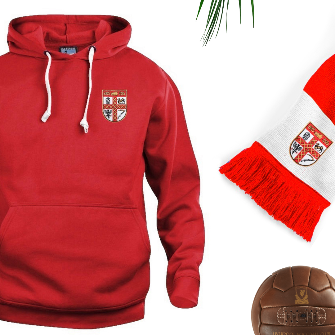 Stoke City Retro Football Scarf 1950s - Old School Football