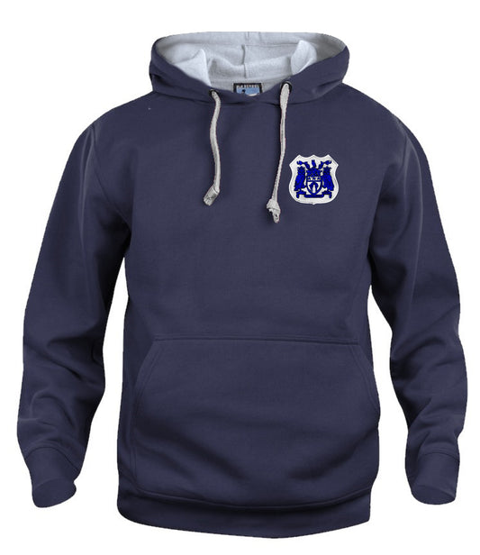 Leeds United Retro Football Hoodie 1950s - Hoodie