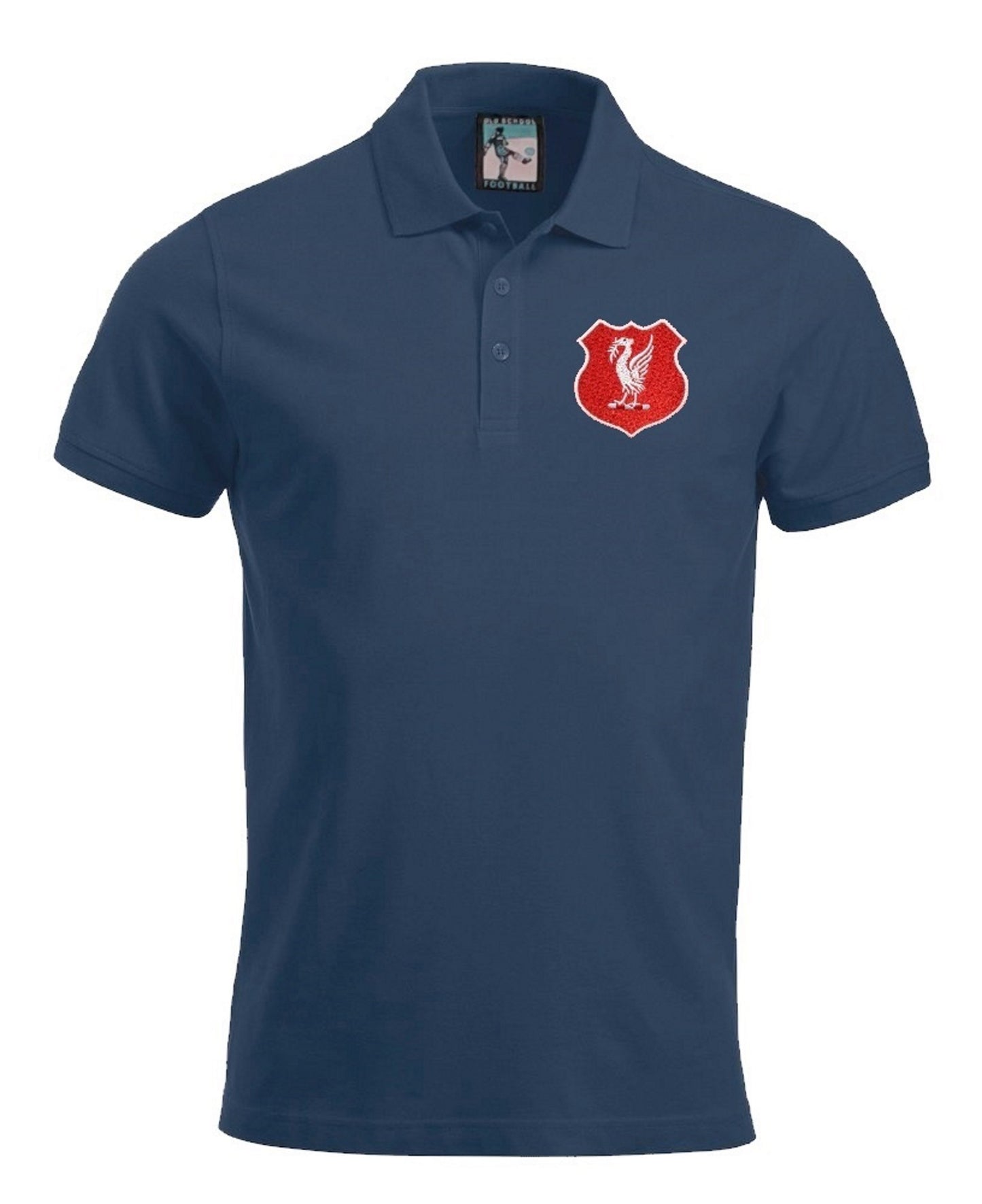 Liverpool Retro 1950s Football Polo Shirt - Polo
