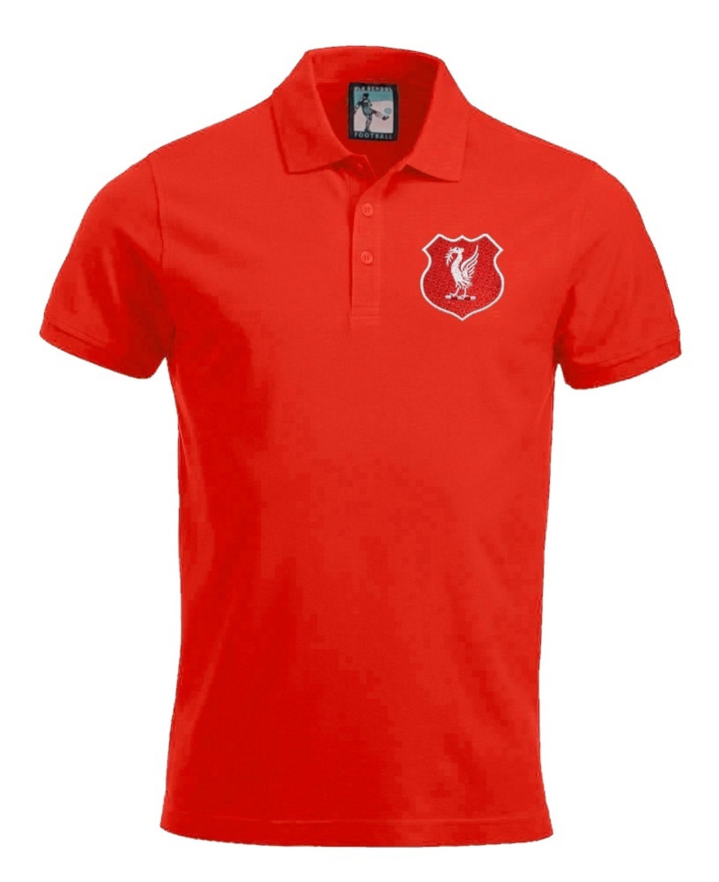 Liverpool Retro 1950s Football Polo Shirt - Polo
