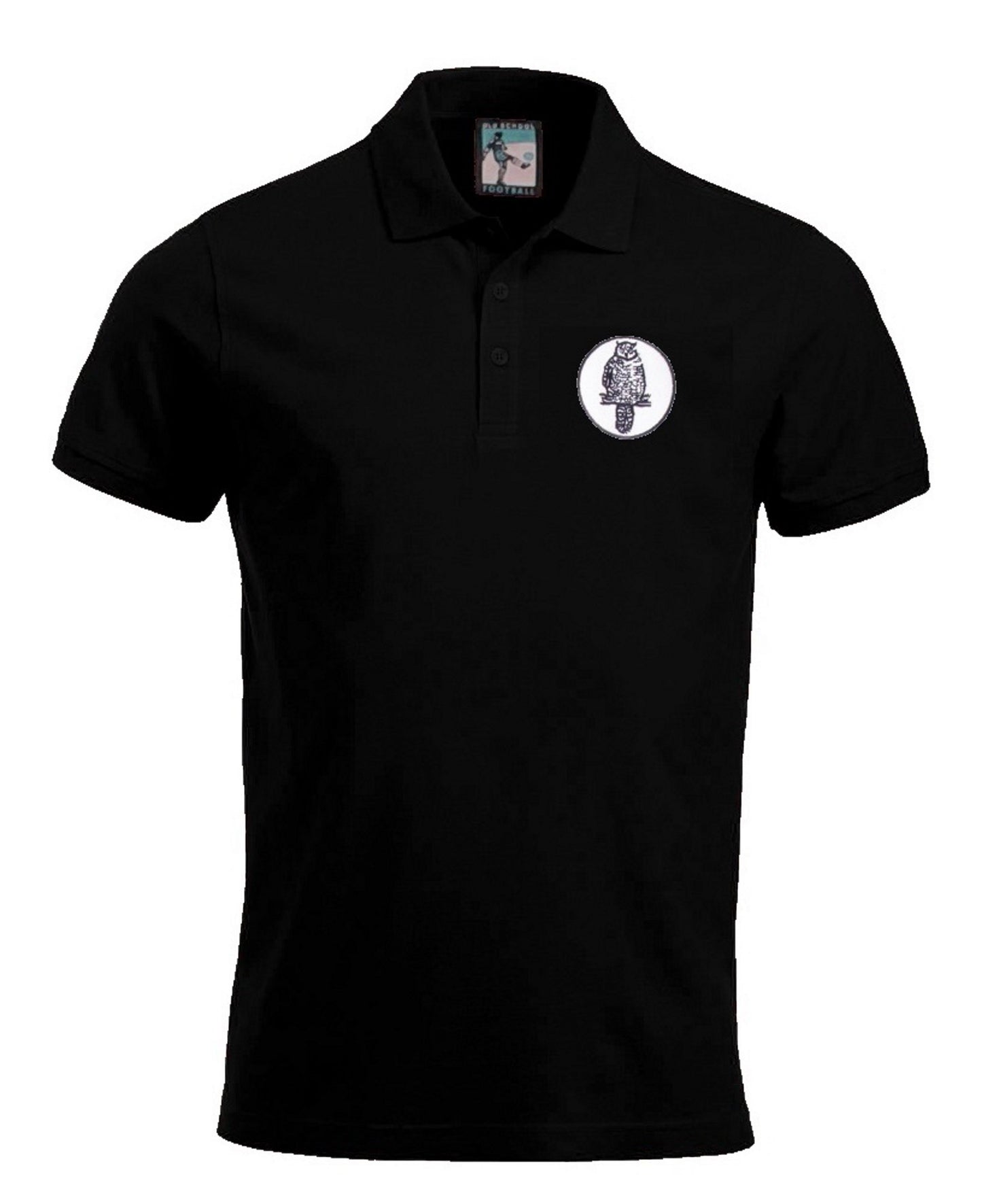 Leeds United Retro Football Polo Shirt 1960s - Polo