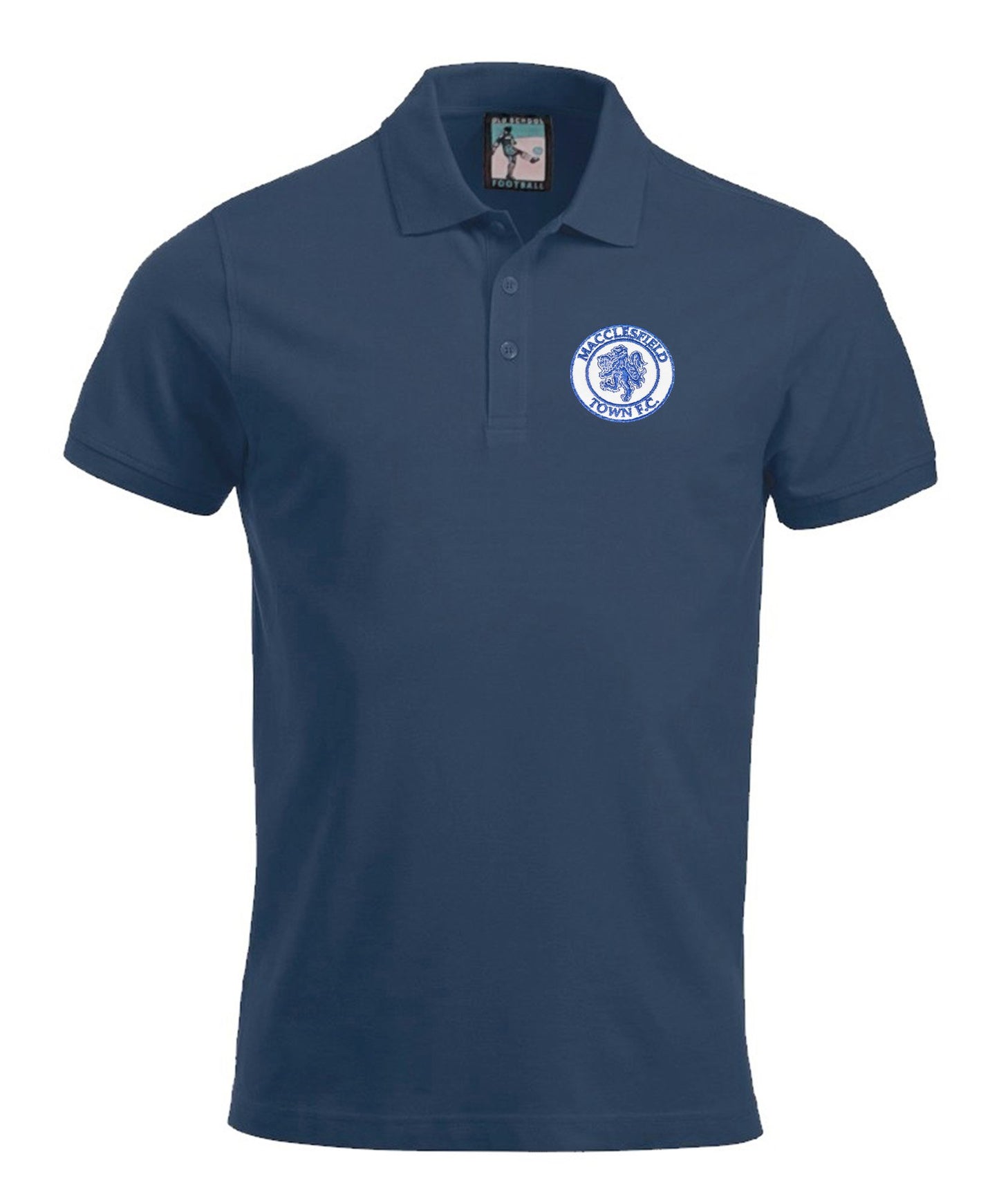 Macclesfield Town Retro 1960s Football Polo Shirt - Polo