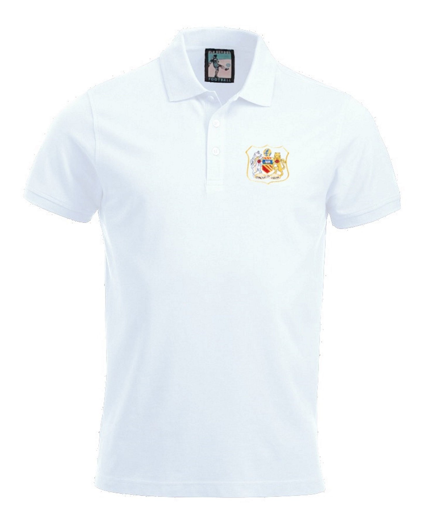 Manchester City Retro 1940s Football Polo Shirt - Polo