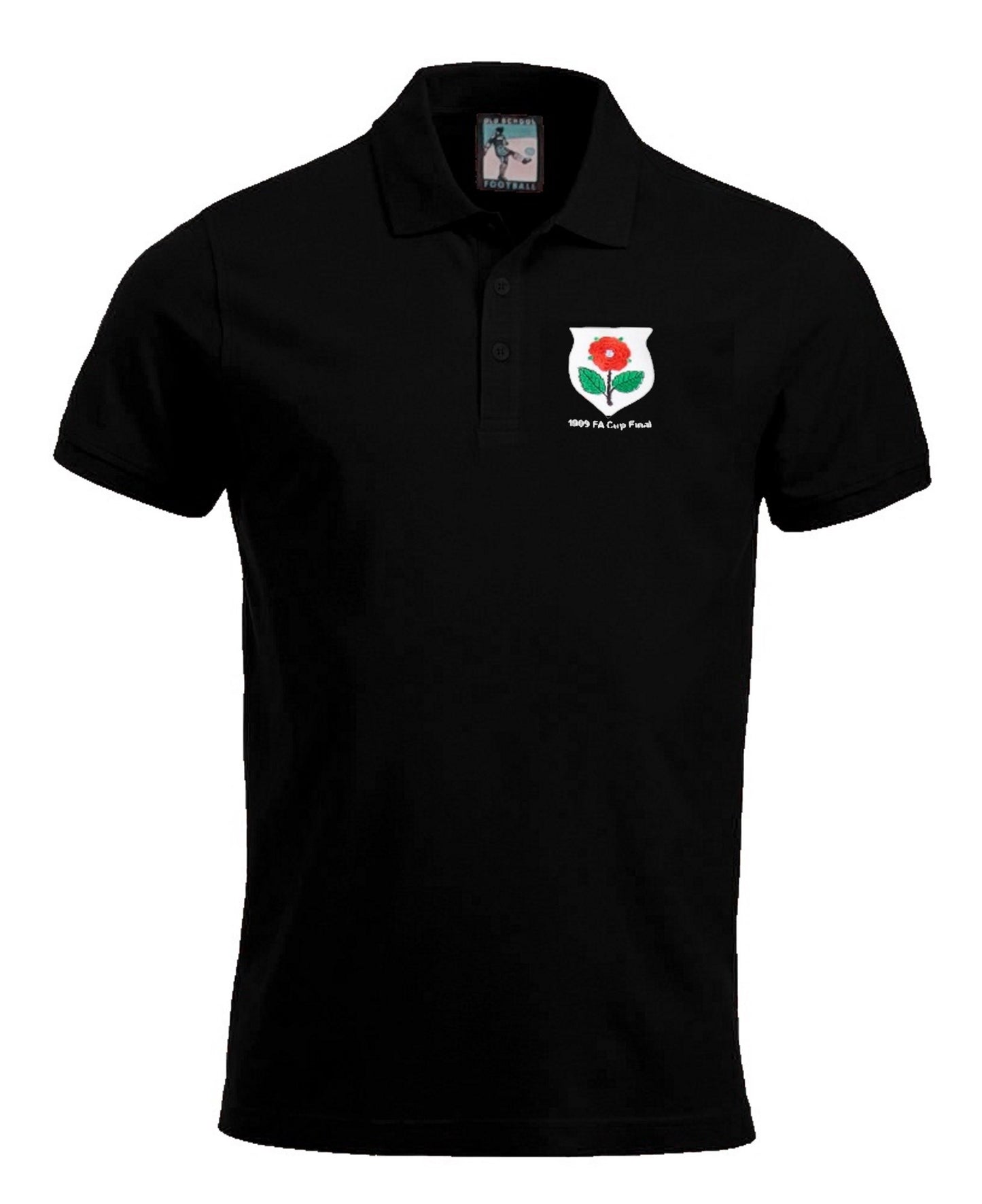 Manchester United Retro 1909 Football Polo Shirt - Polo
