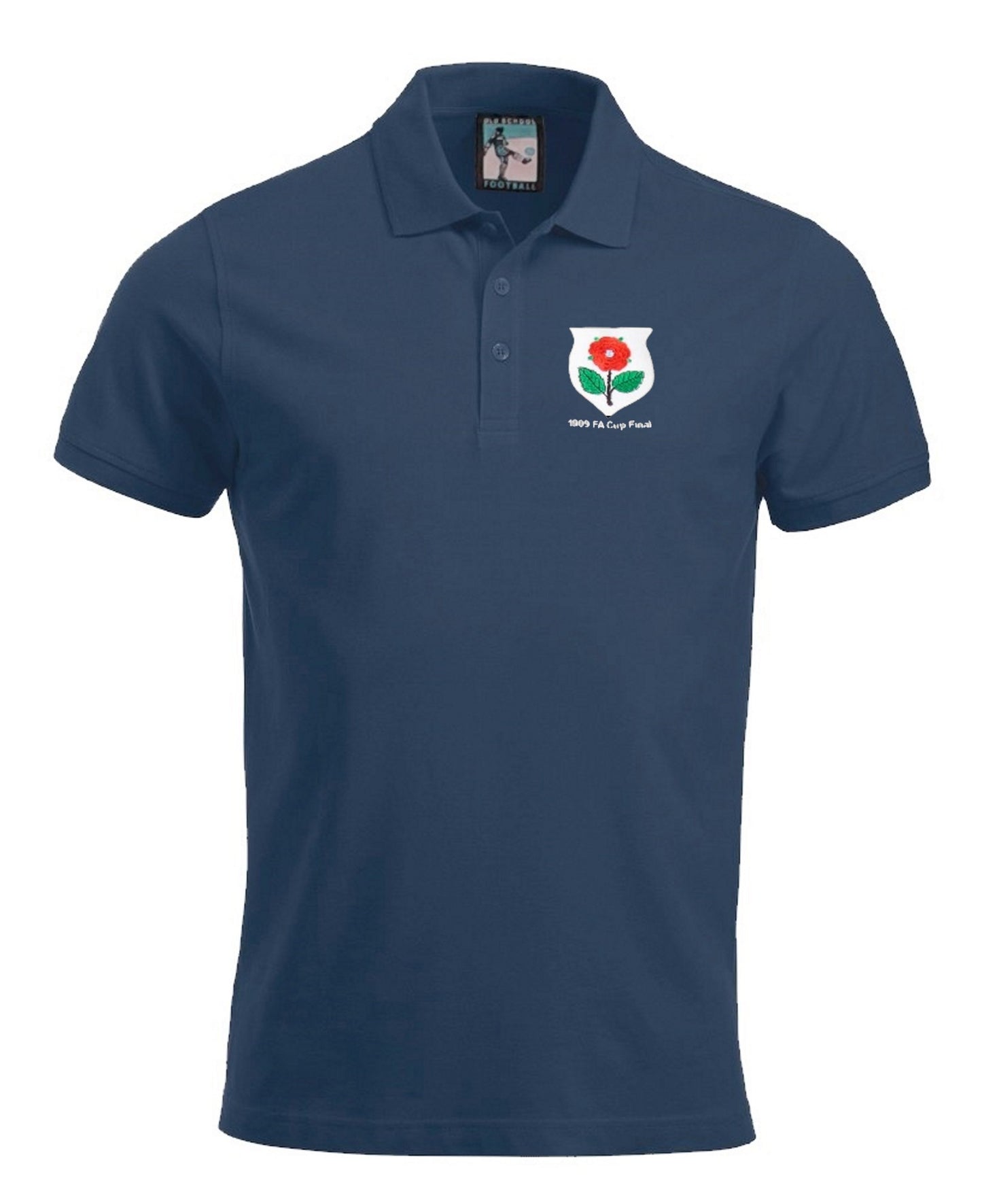 Manchester United Retro 1909 Football Polo Shirt - Polo