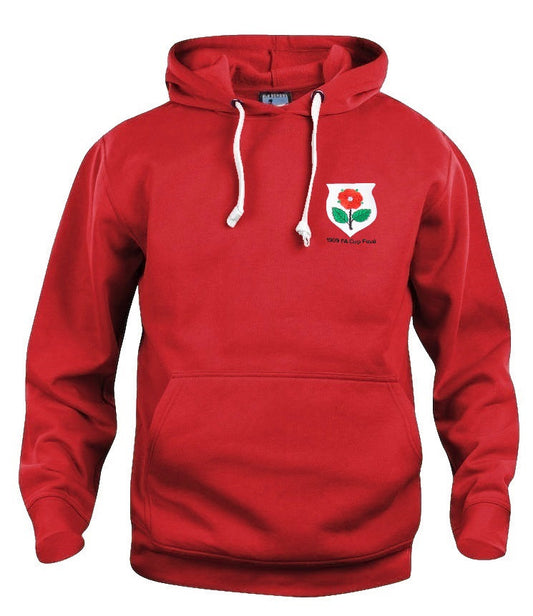 Manchester United Retro Football Hoodie 1909 - Hoodie