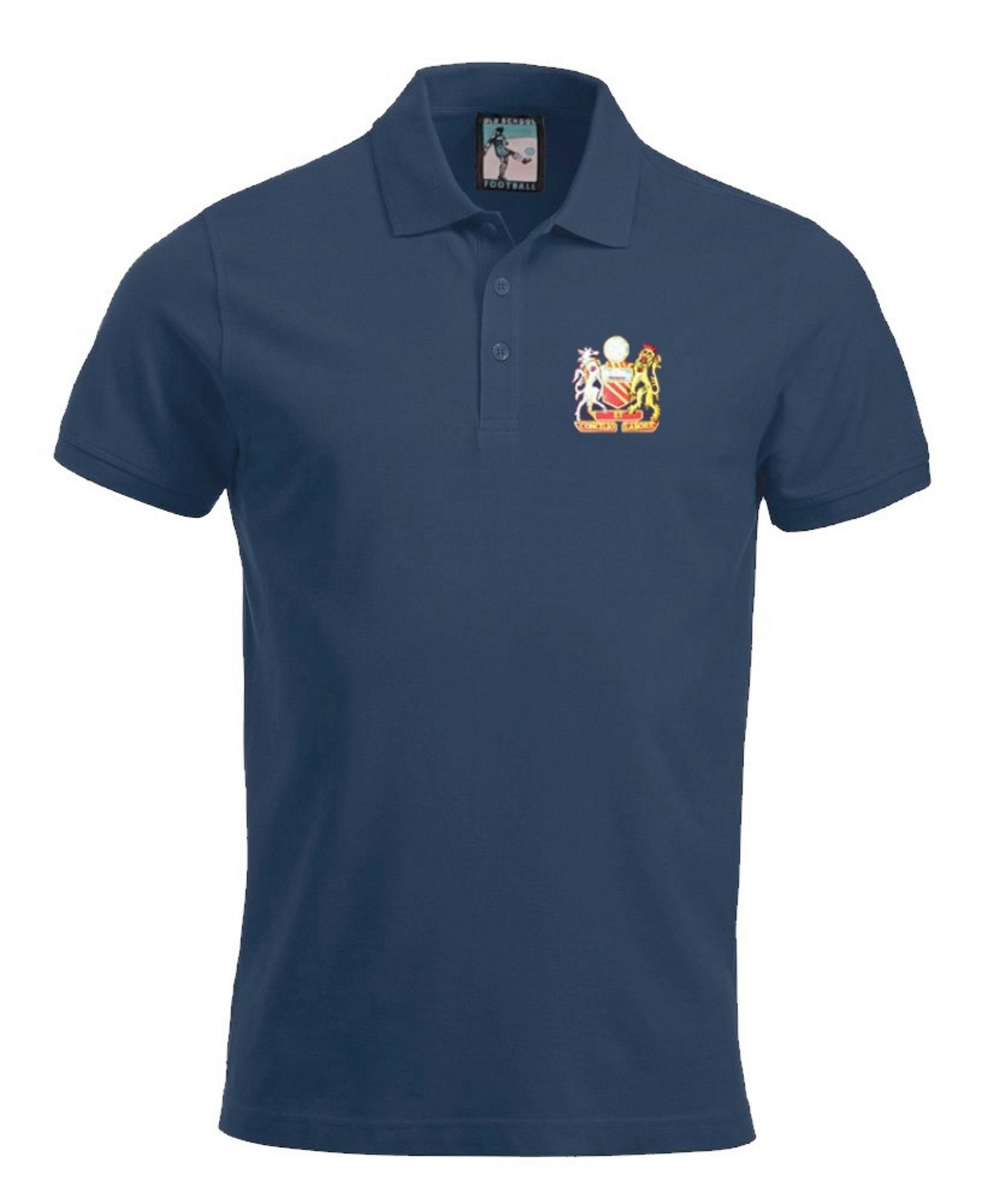 Manchester United Retro 1970s Football Polo Shirt - Polo