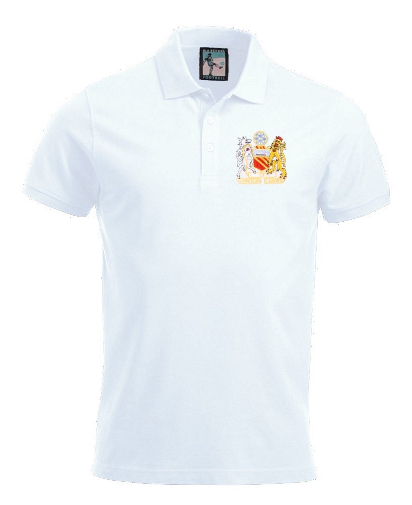 Manchester United Retro 1970s Football Polo Shirt - Polo