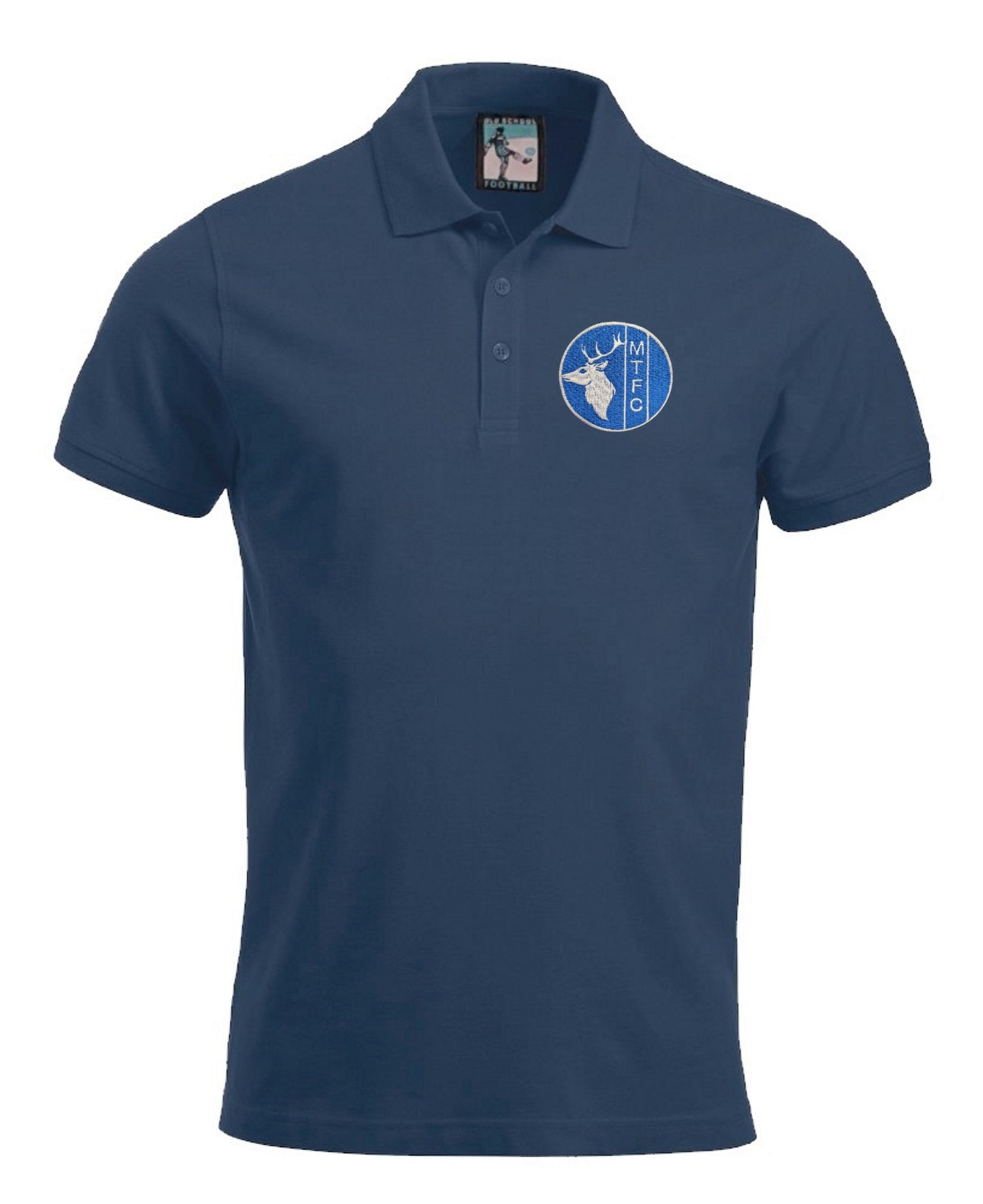 Mansfield Town Retro 1970s Football Polo Shirt -Polo