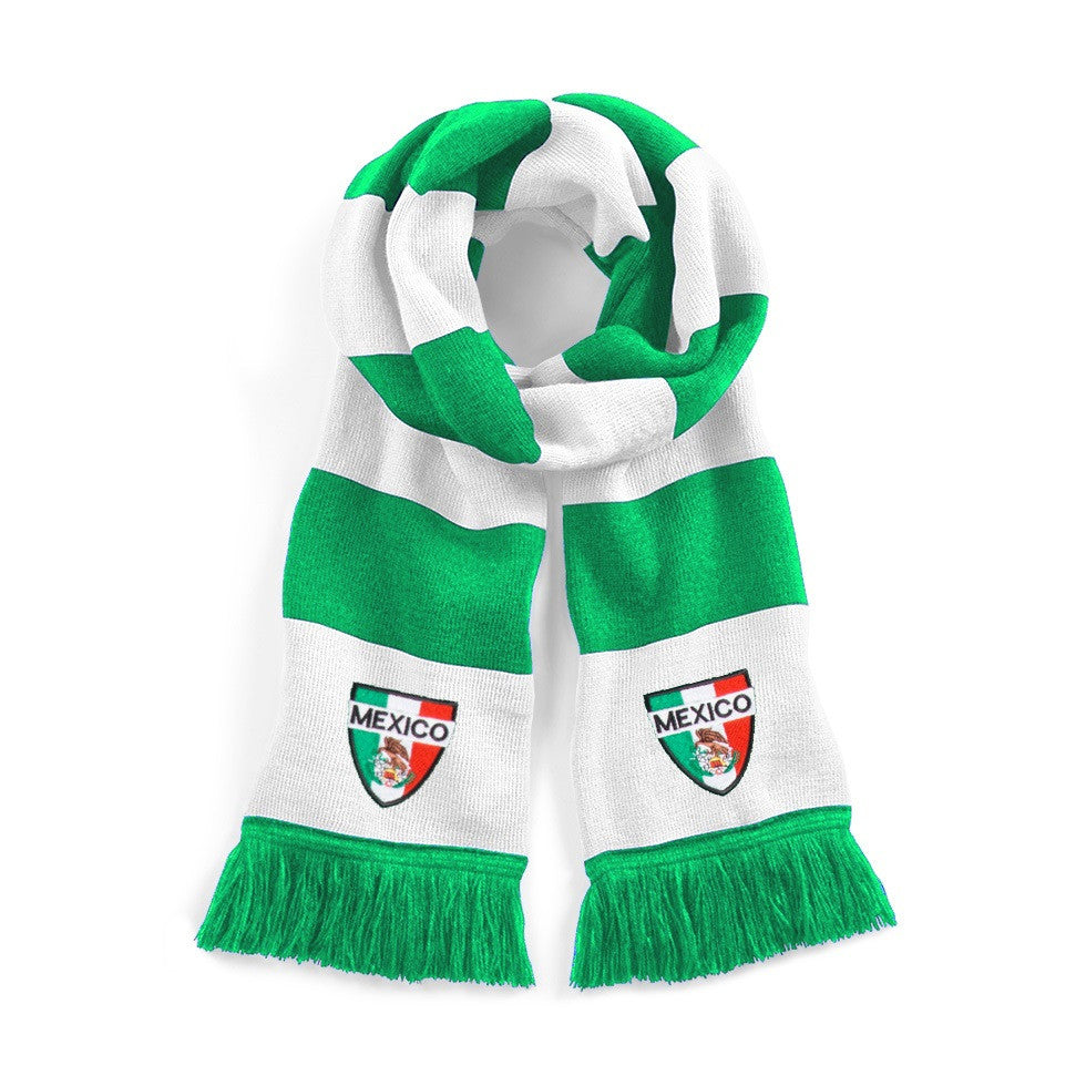 Mexico Retro Football Scarf 1970s - Old School Football