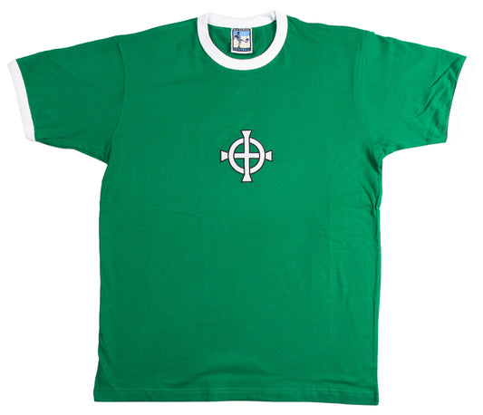 Northern Ireland Retro Football T Shirt 1970s - Old School Football